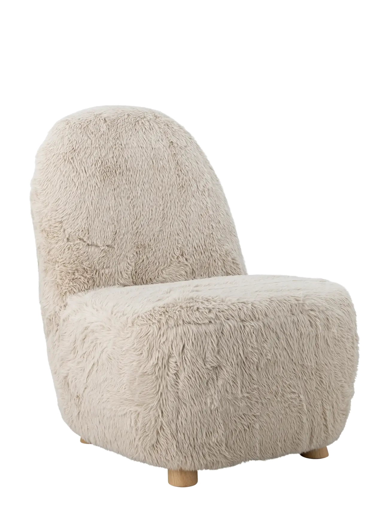 Bloomingville - Yvona Lounge Chair - puffer - cream - 4