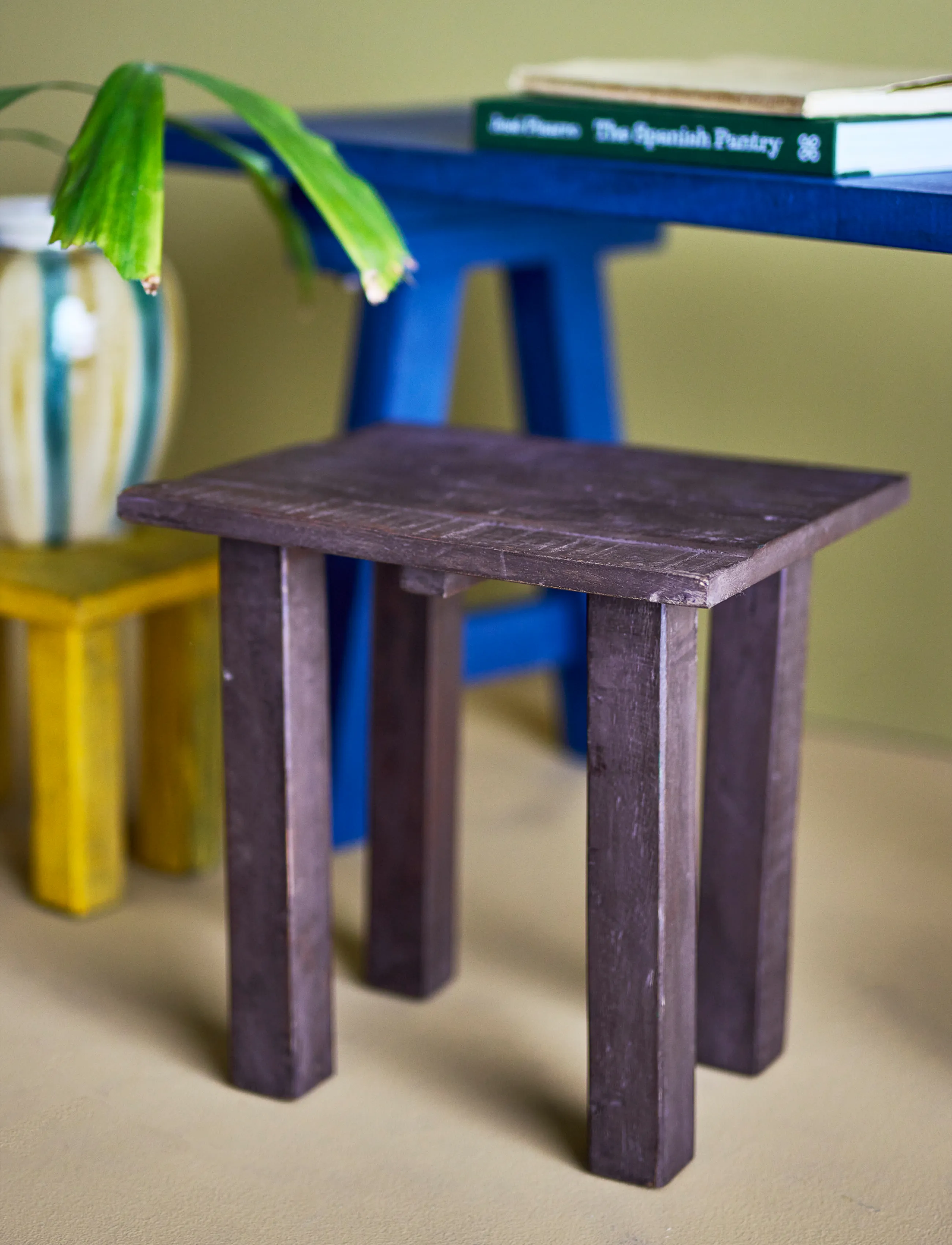 Bloomingville - Porir Pedestal - brown - 4