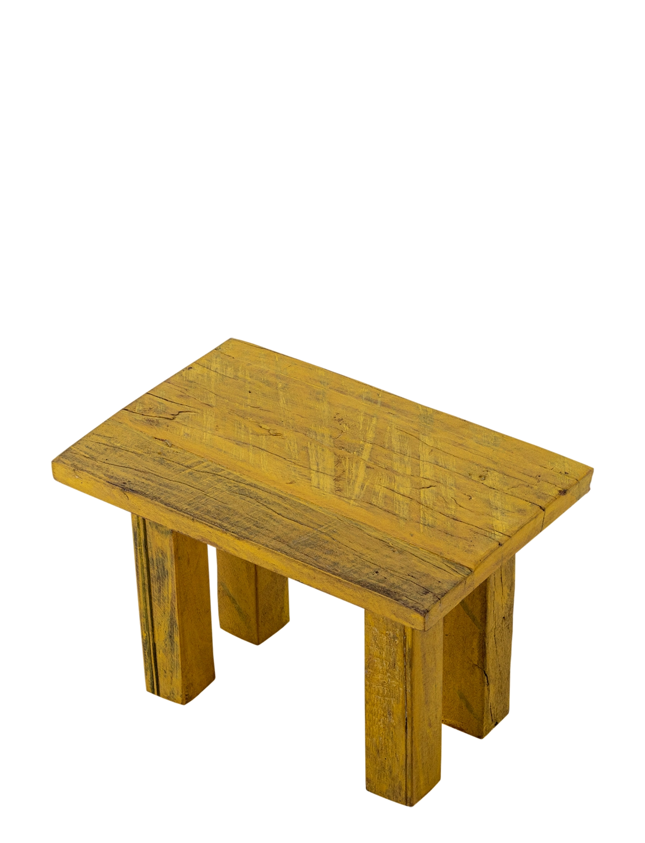 Bloomingville - Porir Pedestal - yellow - 2