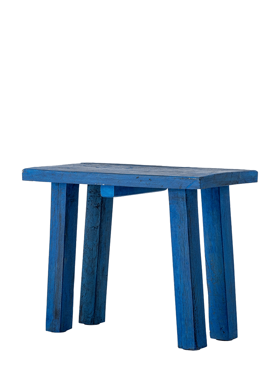 Bloomingville - Porir Pedestal - toolid ja pingid - blue - 4