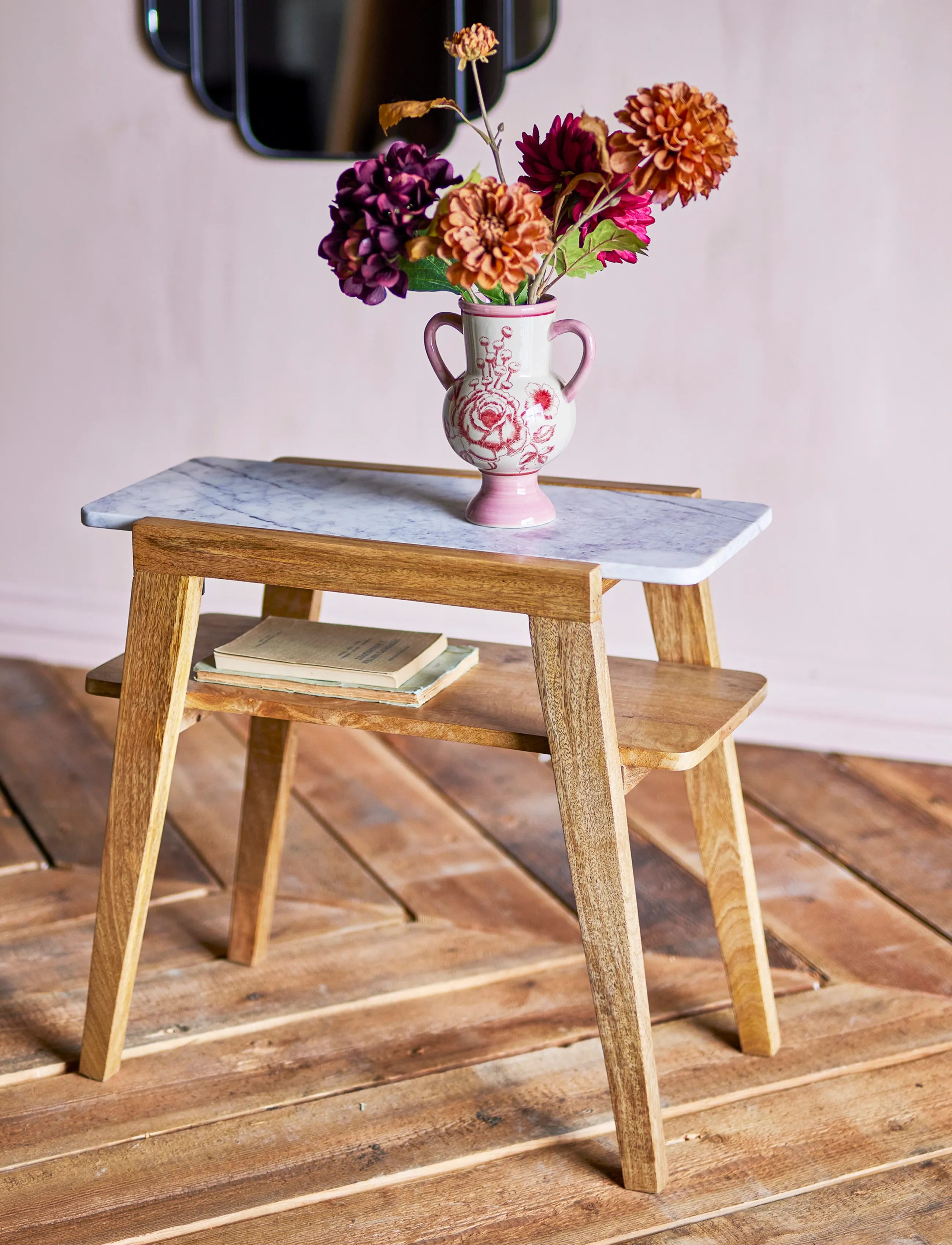 Bloomingville Livi Side Table,,,Braun Gr.61X30X57CM