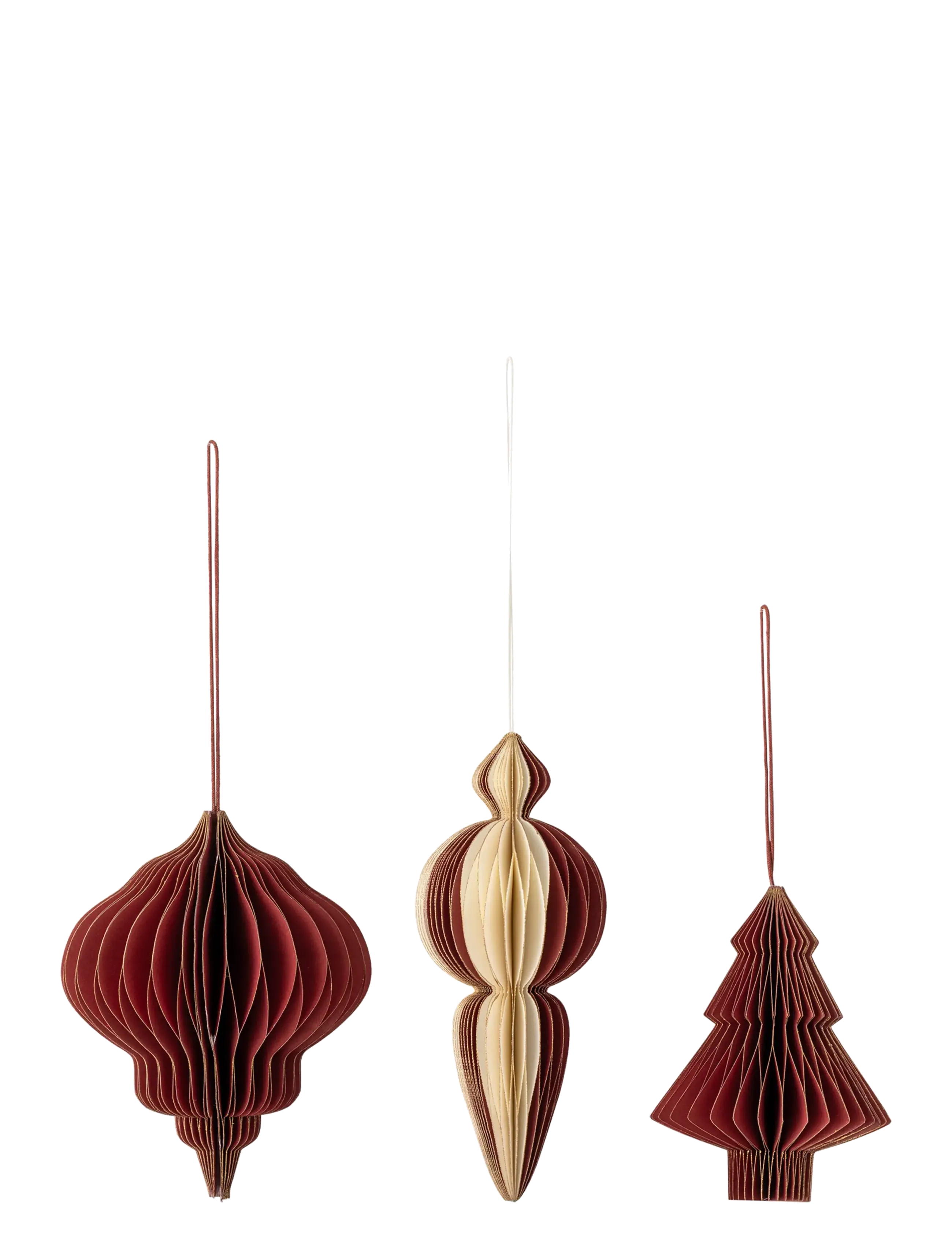Bloomingville Tinkle Ornament - Christmas - RED / red
