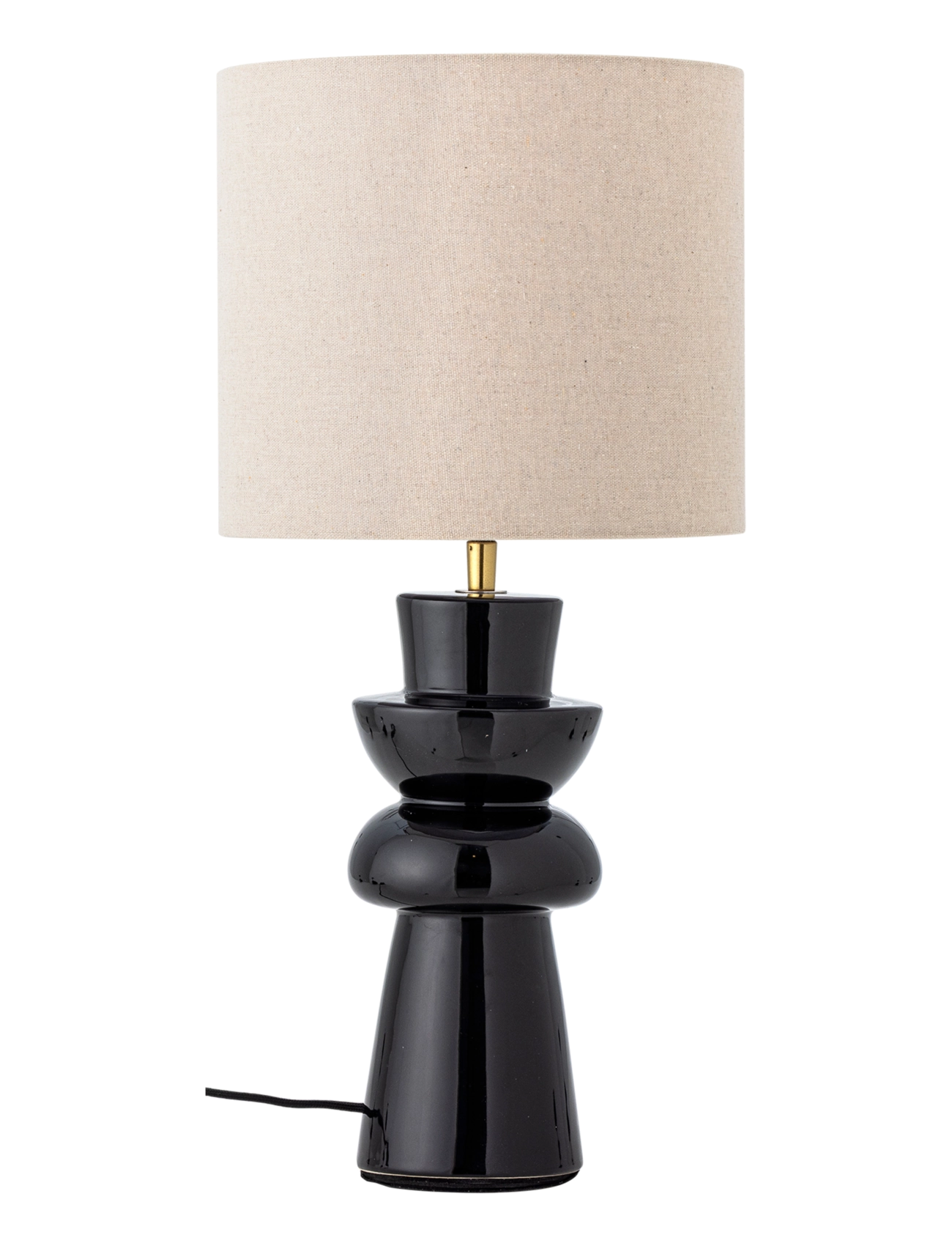 Bloomingville Lio Table Lamp - Belysning - BLACK / black