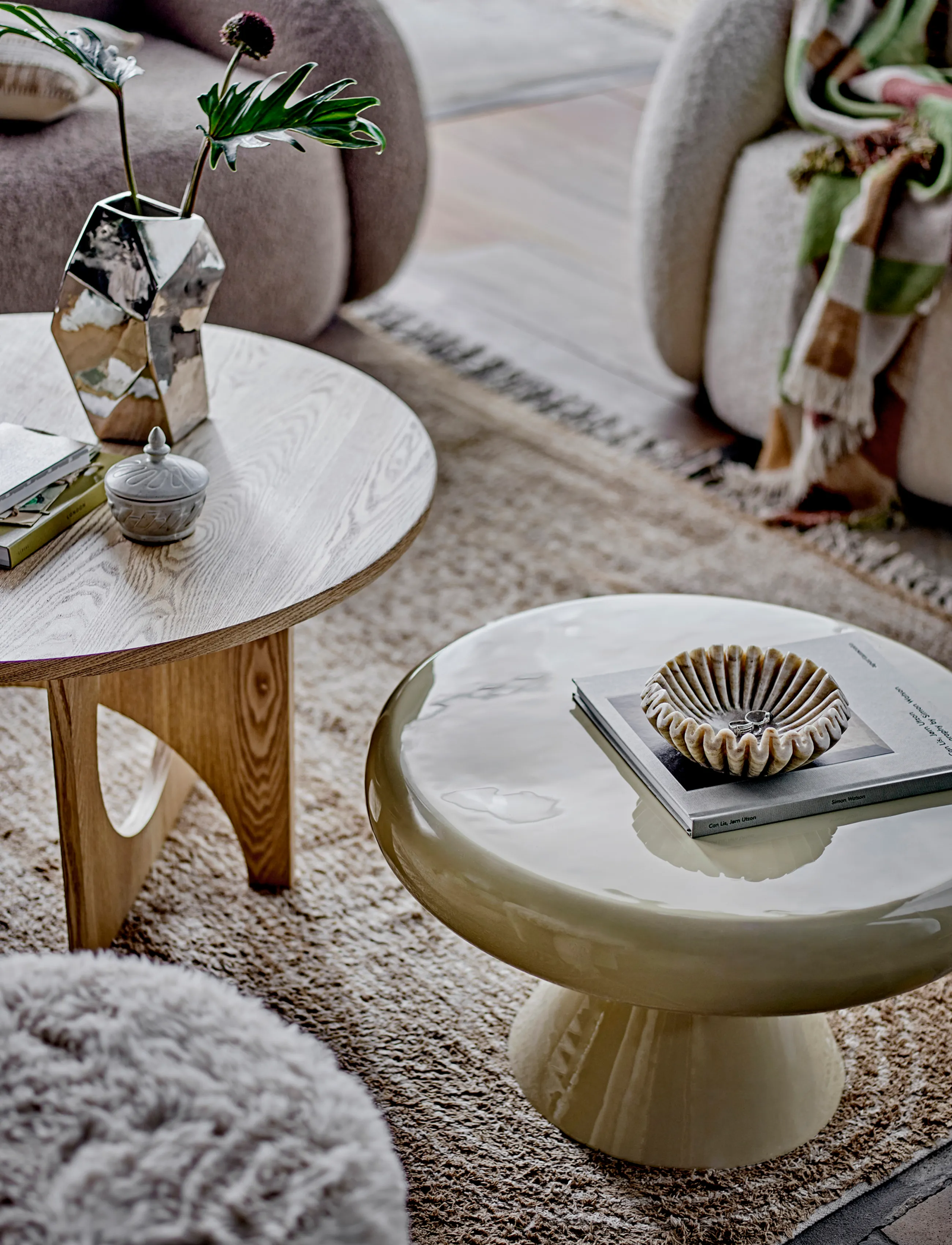 Bloomingville - Ricko Coffee Table - coffee tables - beige - 4