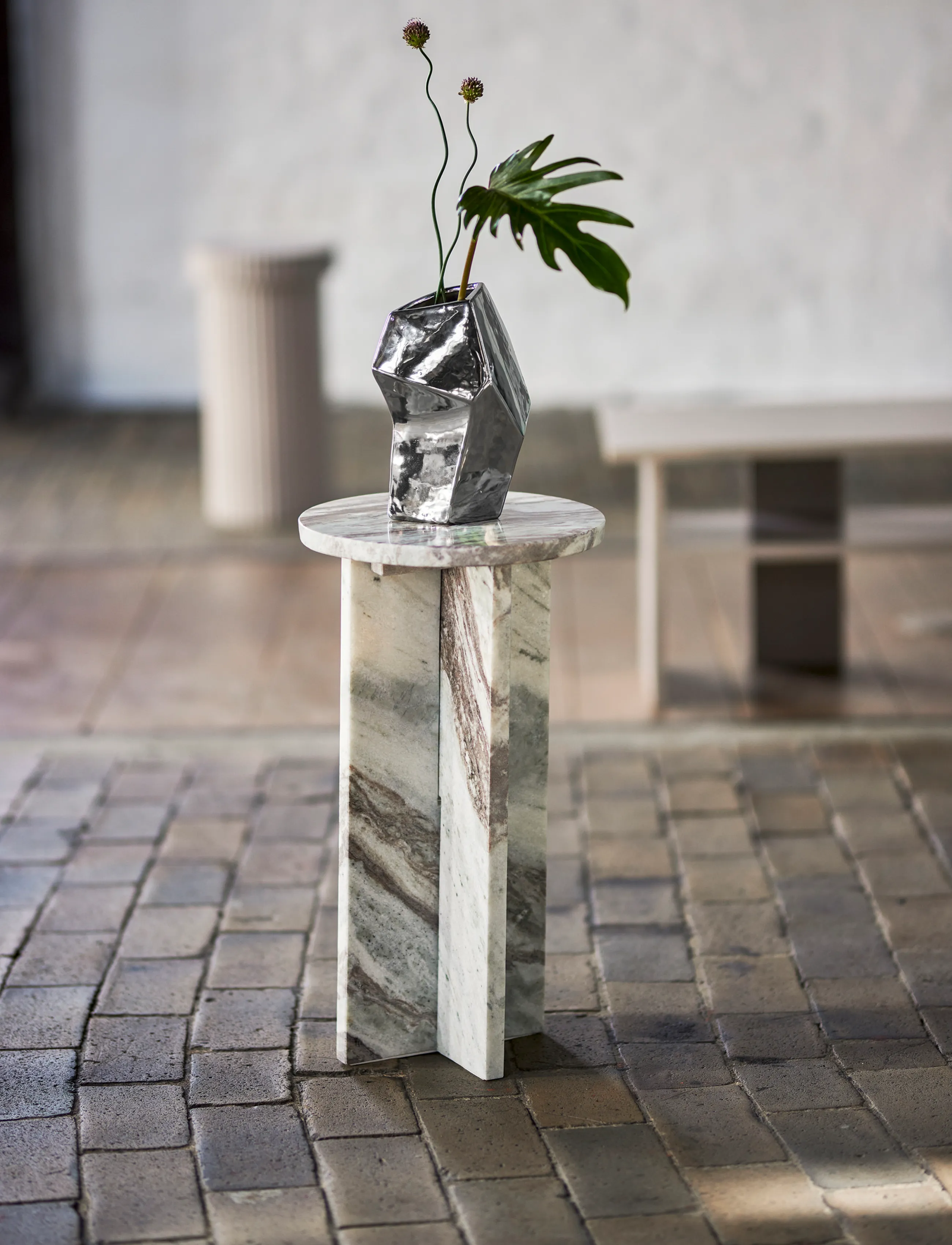 Bloomingville - Jasmia Side Table - multi-coloured - 0