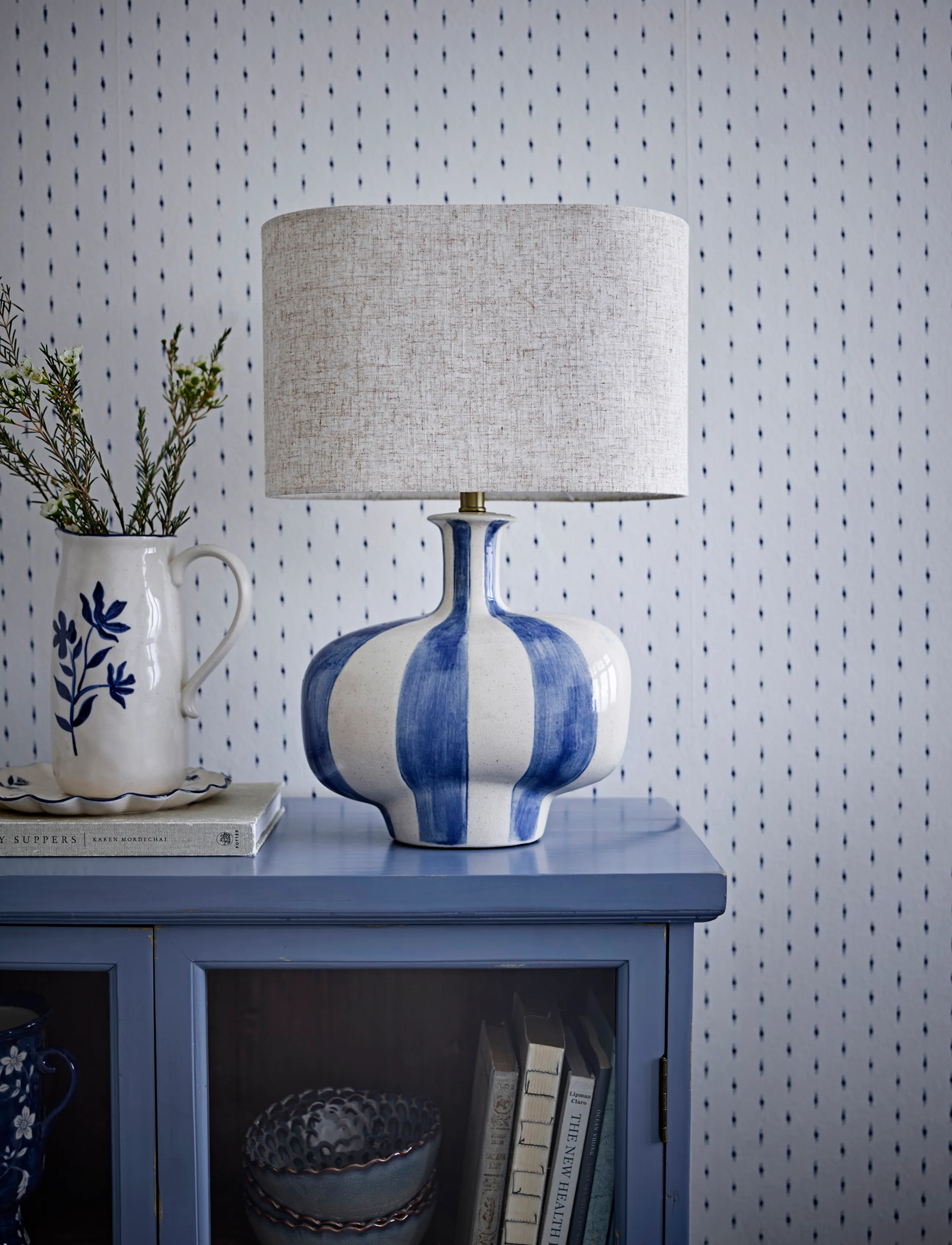 Bloomingville - Alida Table Lamp - multi-coloured - 0