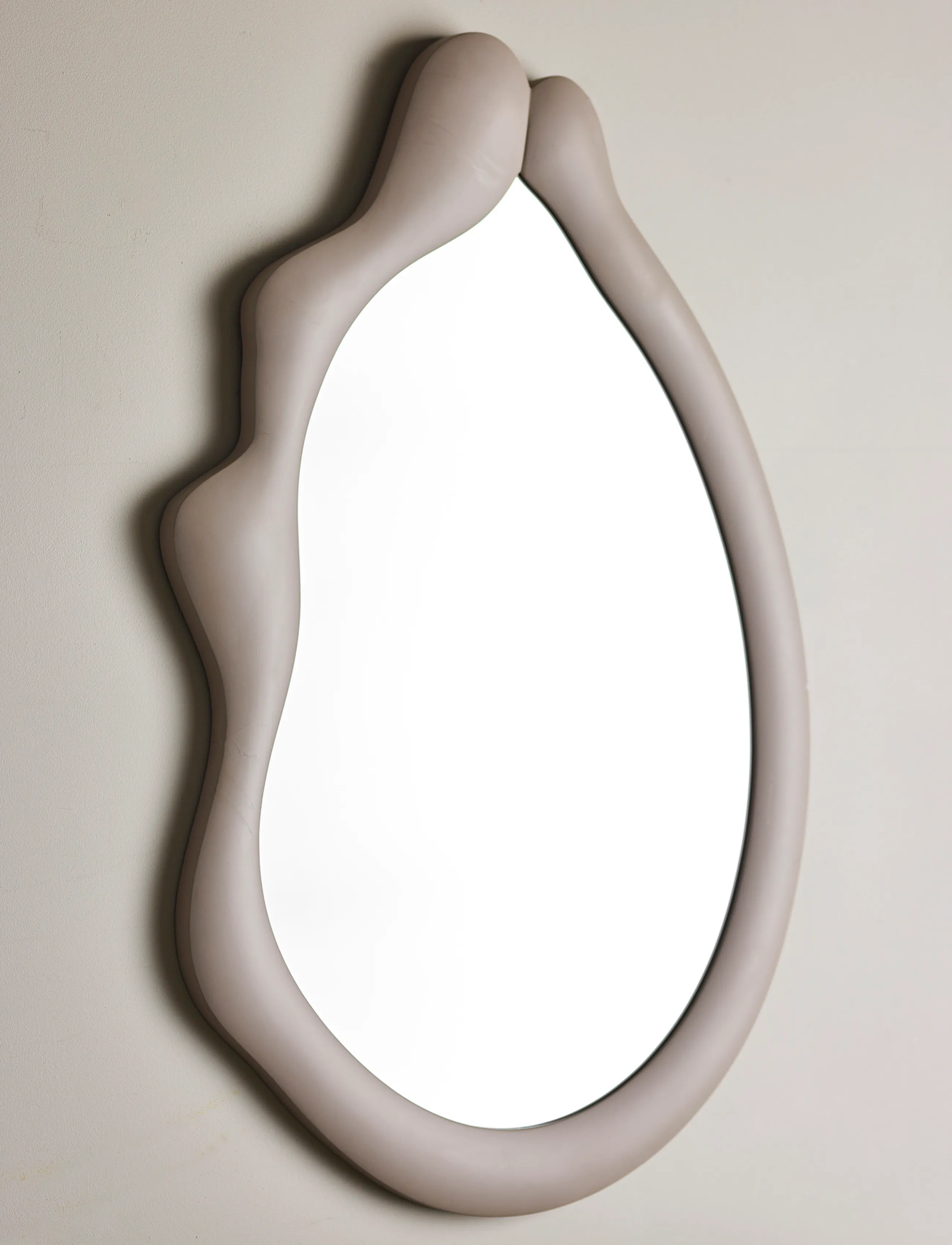 Bloomingville - Aika Wall Mirror - beige - 2