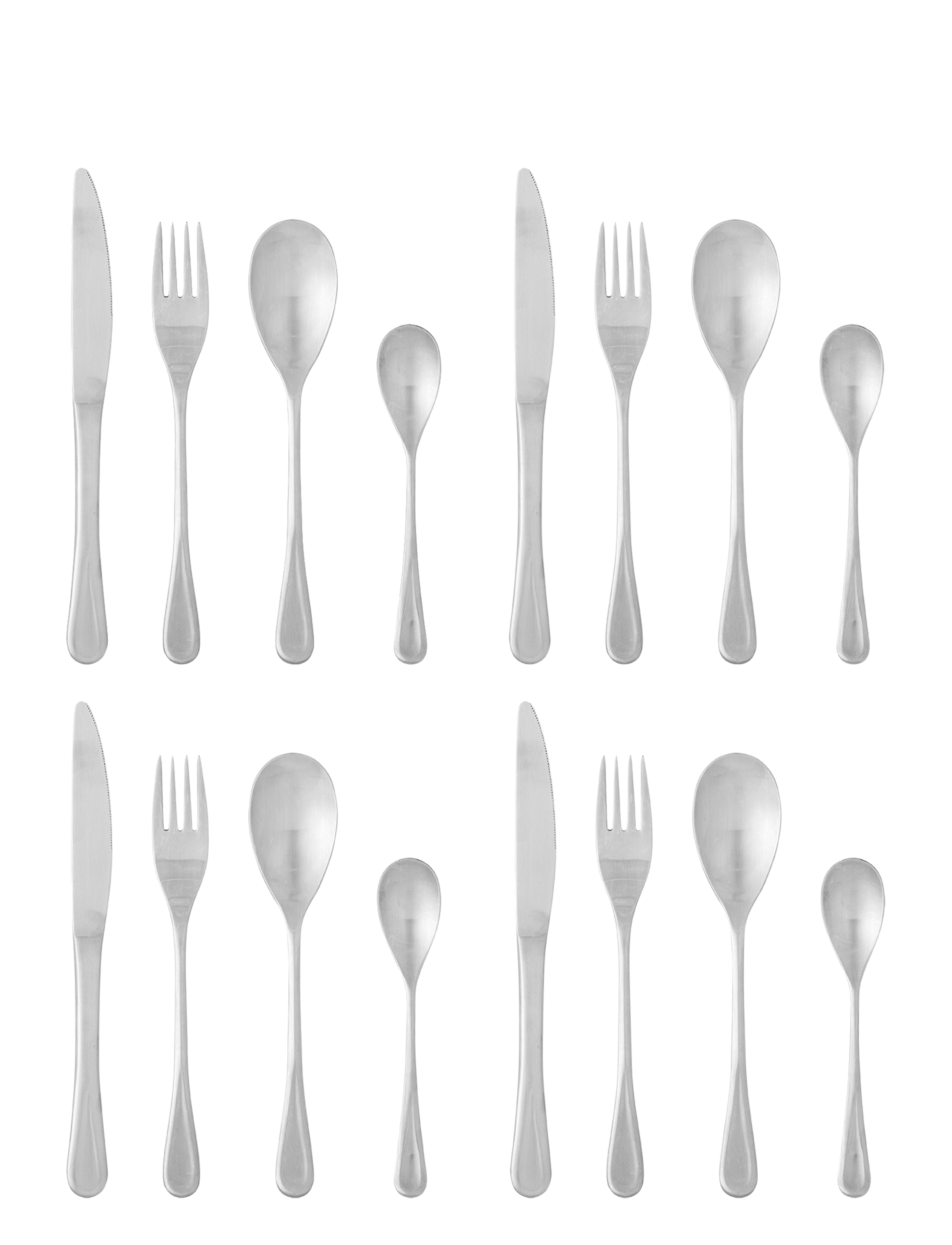 Bloomingville - Elvera Cutlery - bestecksets - silver - 1