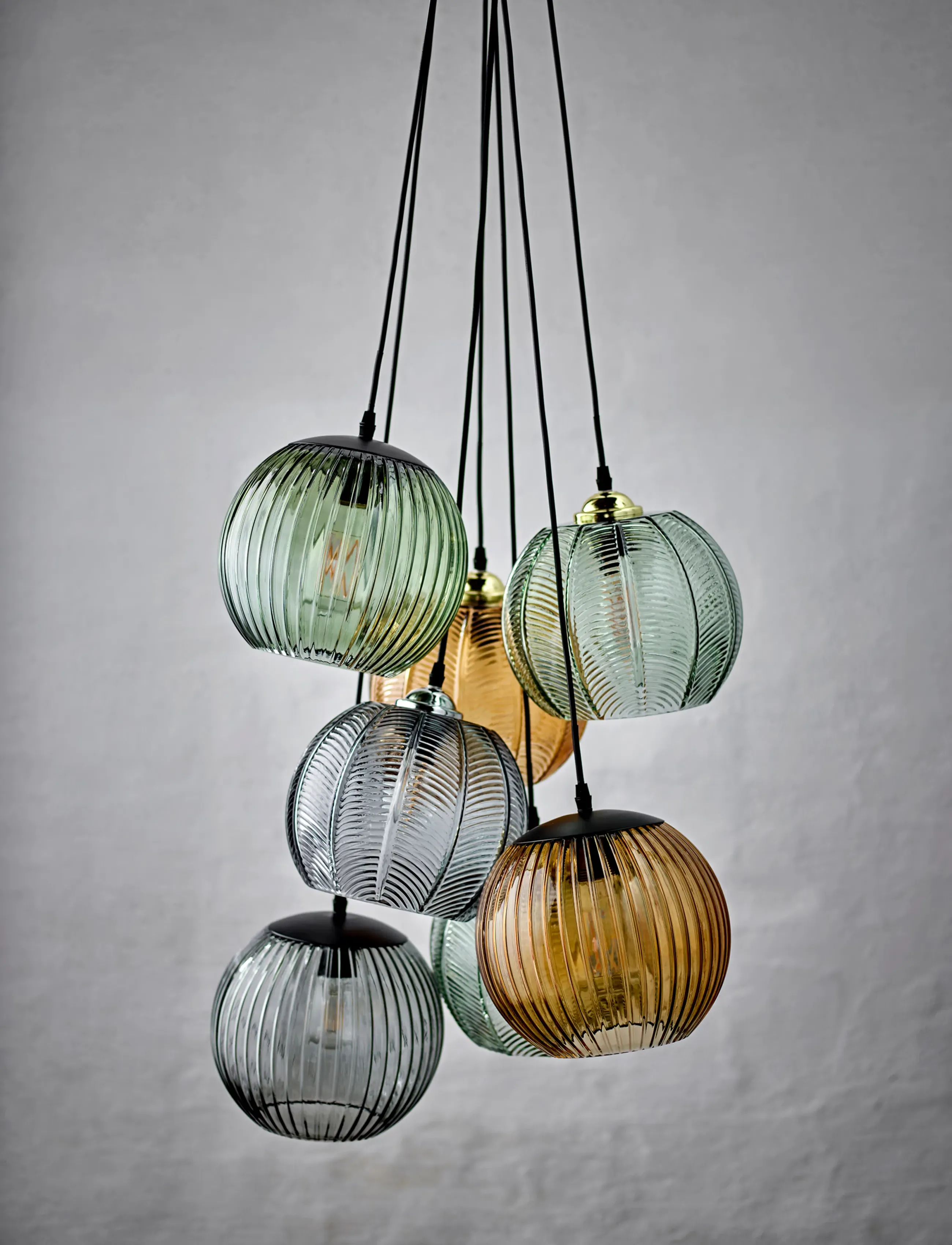 Bloomingville - Sybia Pendant Lamp - green - 0