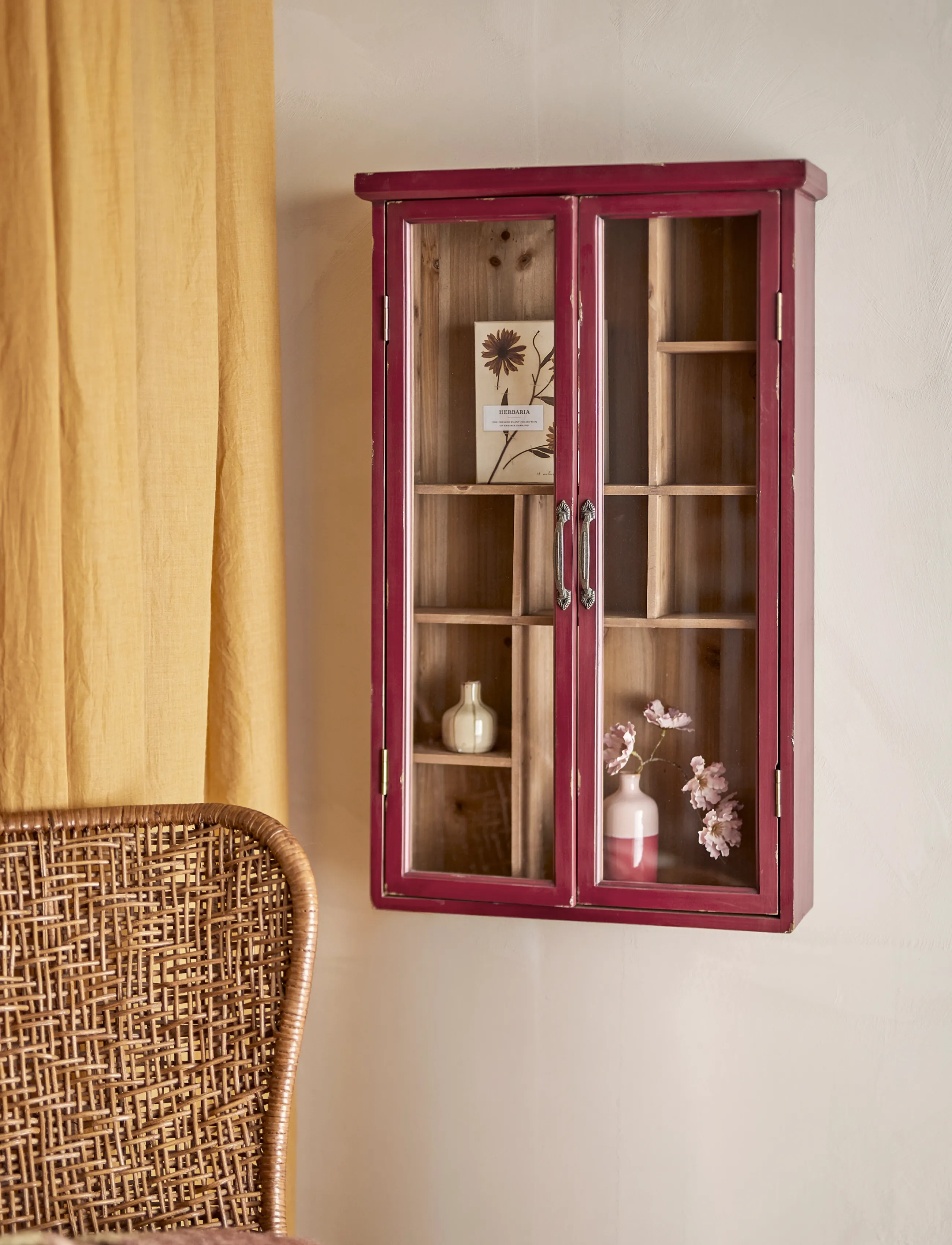 Bloomingville - Hazem Skab - red - 5