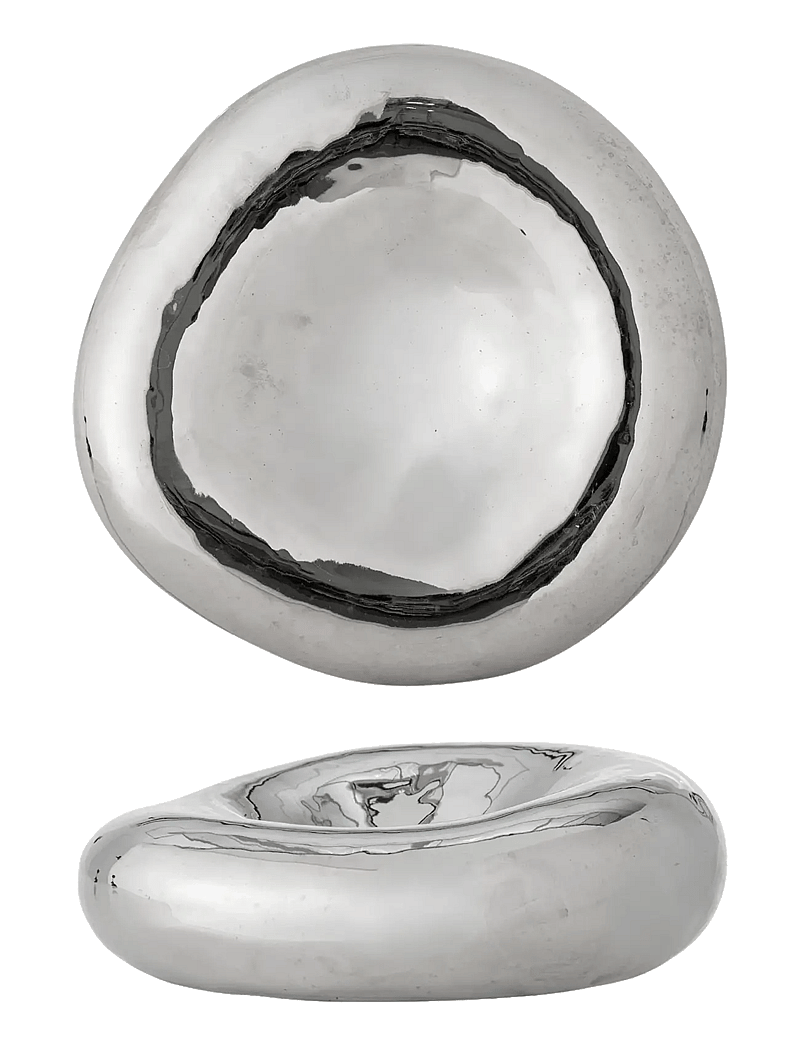 Bloomingville - Shine Bowl - köp efter pris - silver - 0