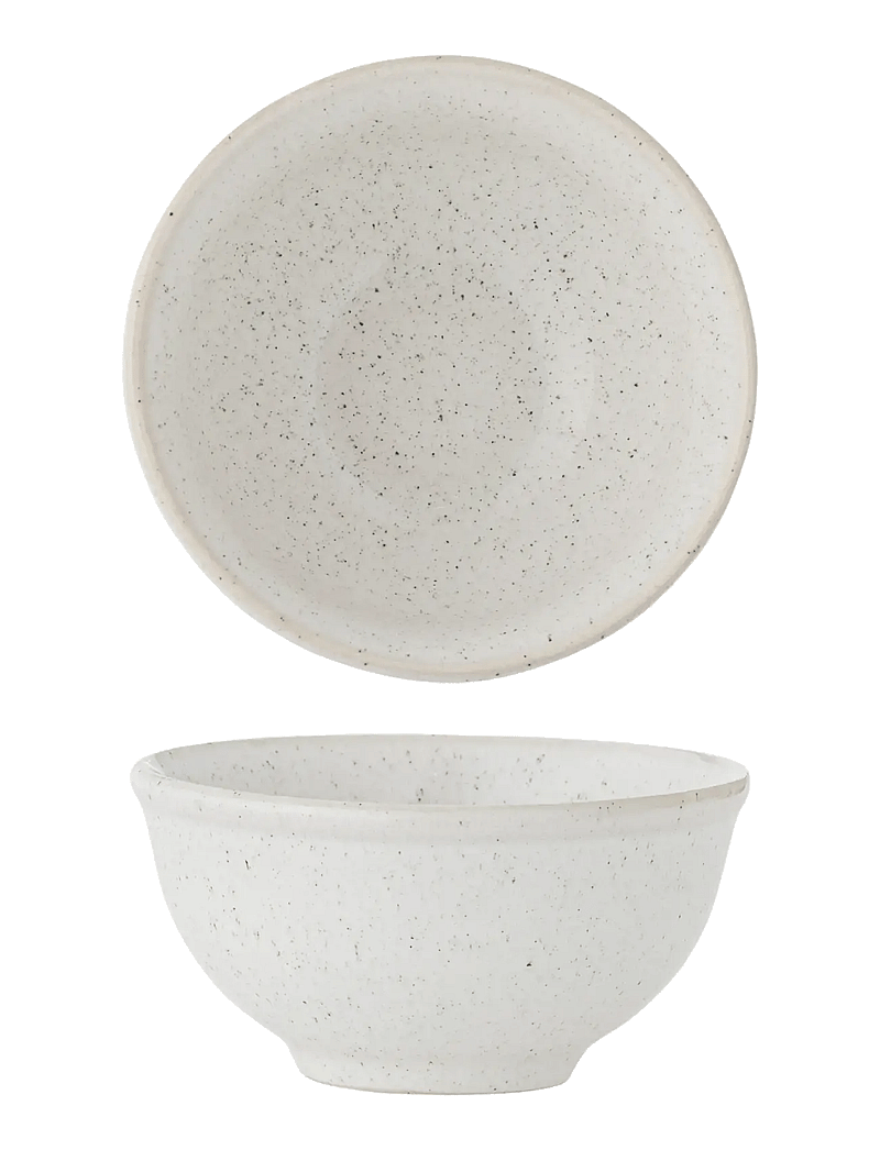 Bloomingville - Addison Bowl, White, Stoneware - müslischalen - white - 1