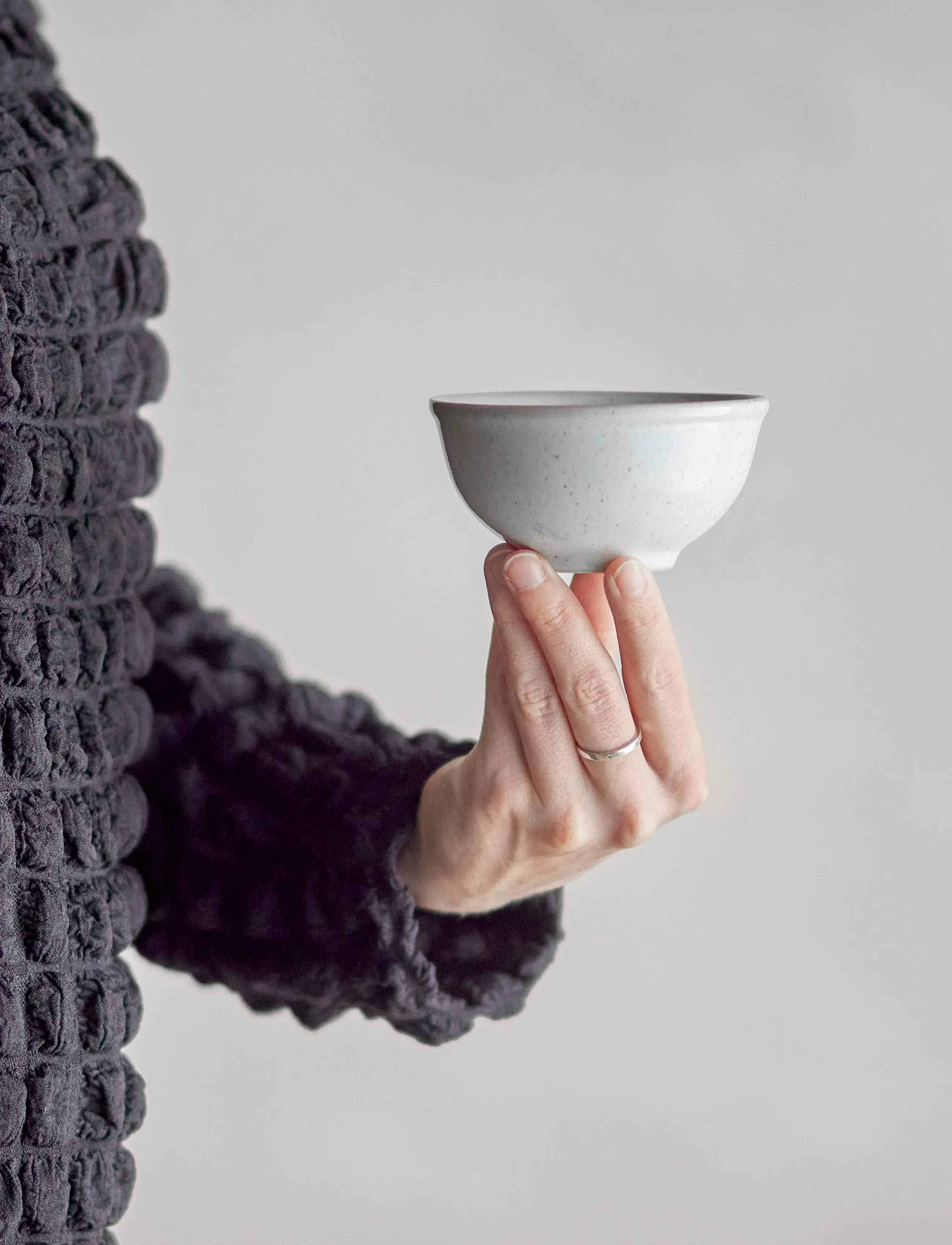 Bloomingville - Addison Bowl, White, Stoneware - frukostskålar - white - 4
