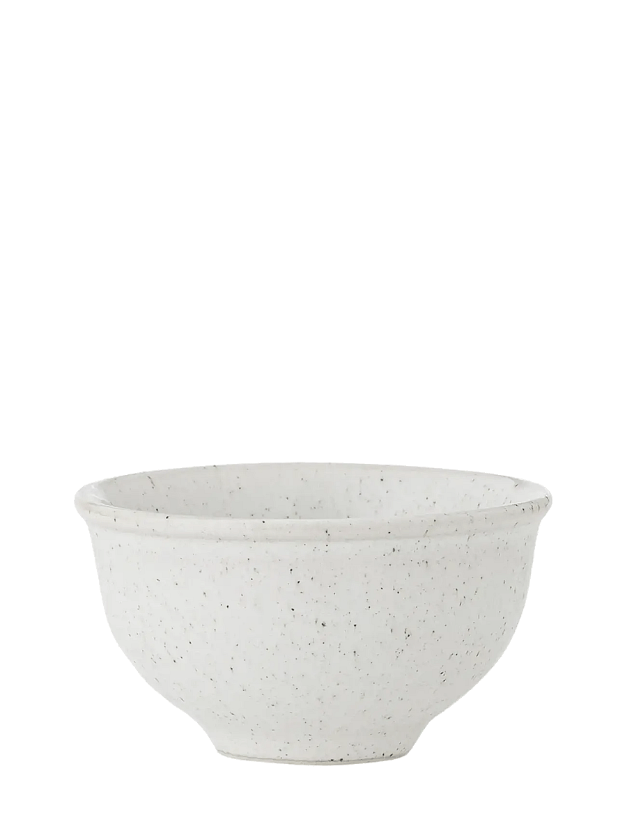 Bloomingville - Addison Bowl, White, Stoneware - servierschalen - white - 3