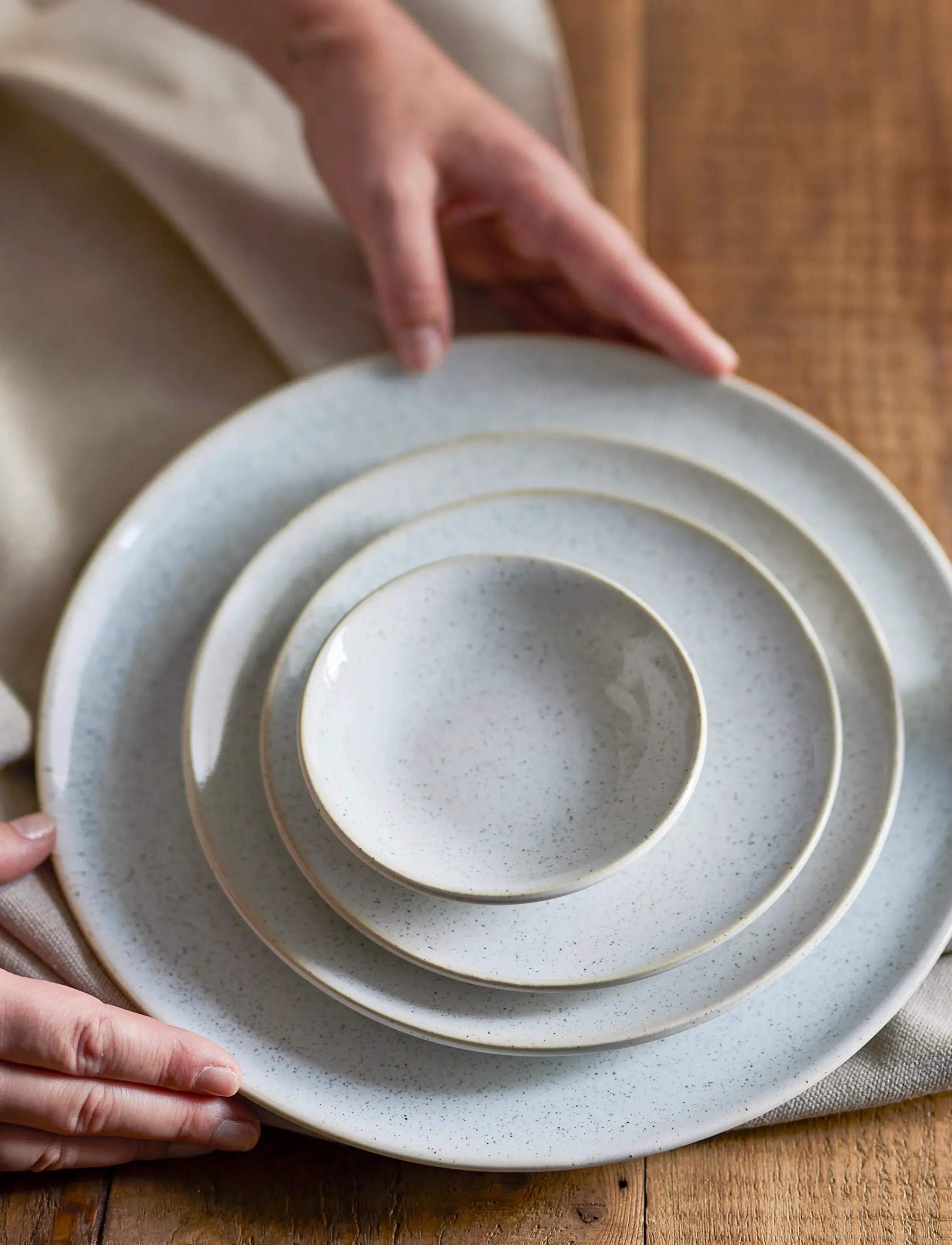 Bloomingville Addison Bowl, White, Stoneware, Ø 11 cm, White, Skåle Og Serveringsfade > Serveringsskåle, Unisex