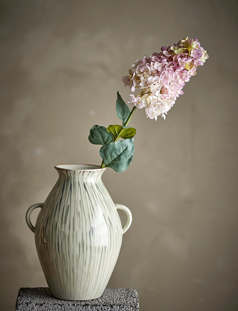 Bloomingville - Hydrangea Stem - valentinstaggeschenke - red - 0
