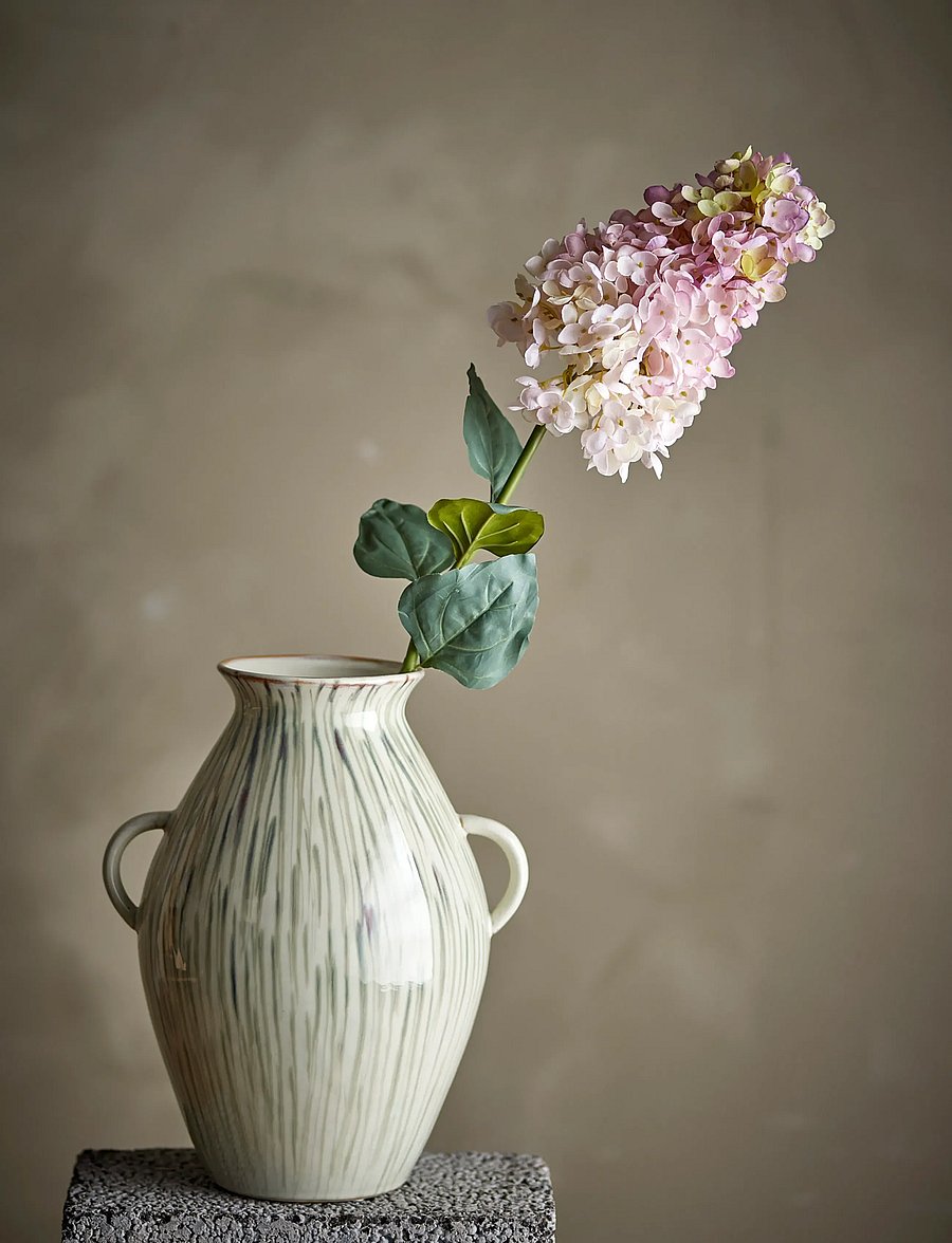 Bloomingville - Hydrangea Stem - valentinstaggeschenke - red - 0
