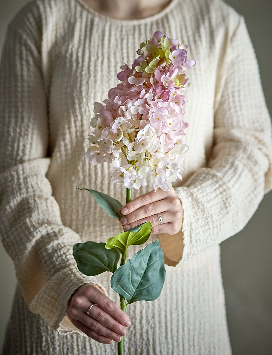Bloomingville - Hydrangea Stem - valentinstaggeschenke - red - 3