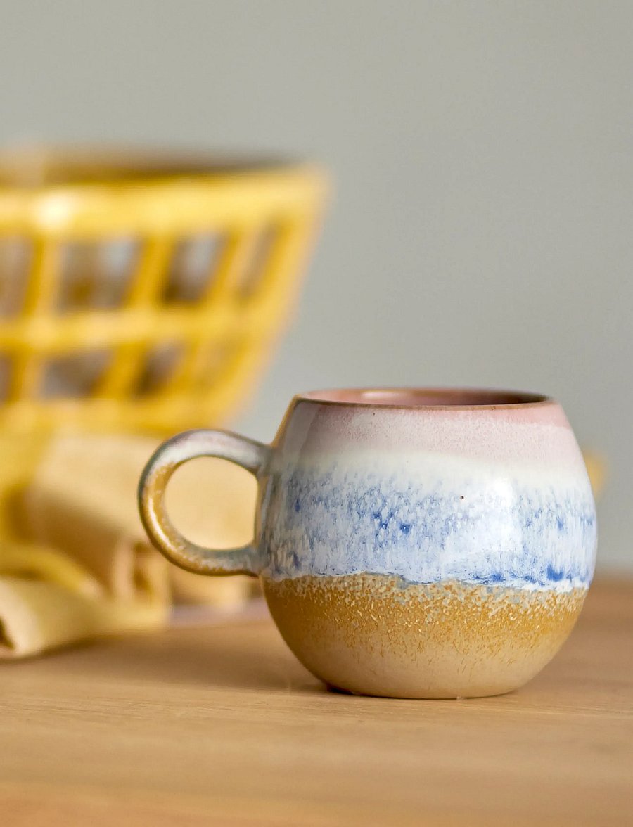 Bloomingville - Paula Cup - teetassen - pink/blue/beige - 2