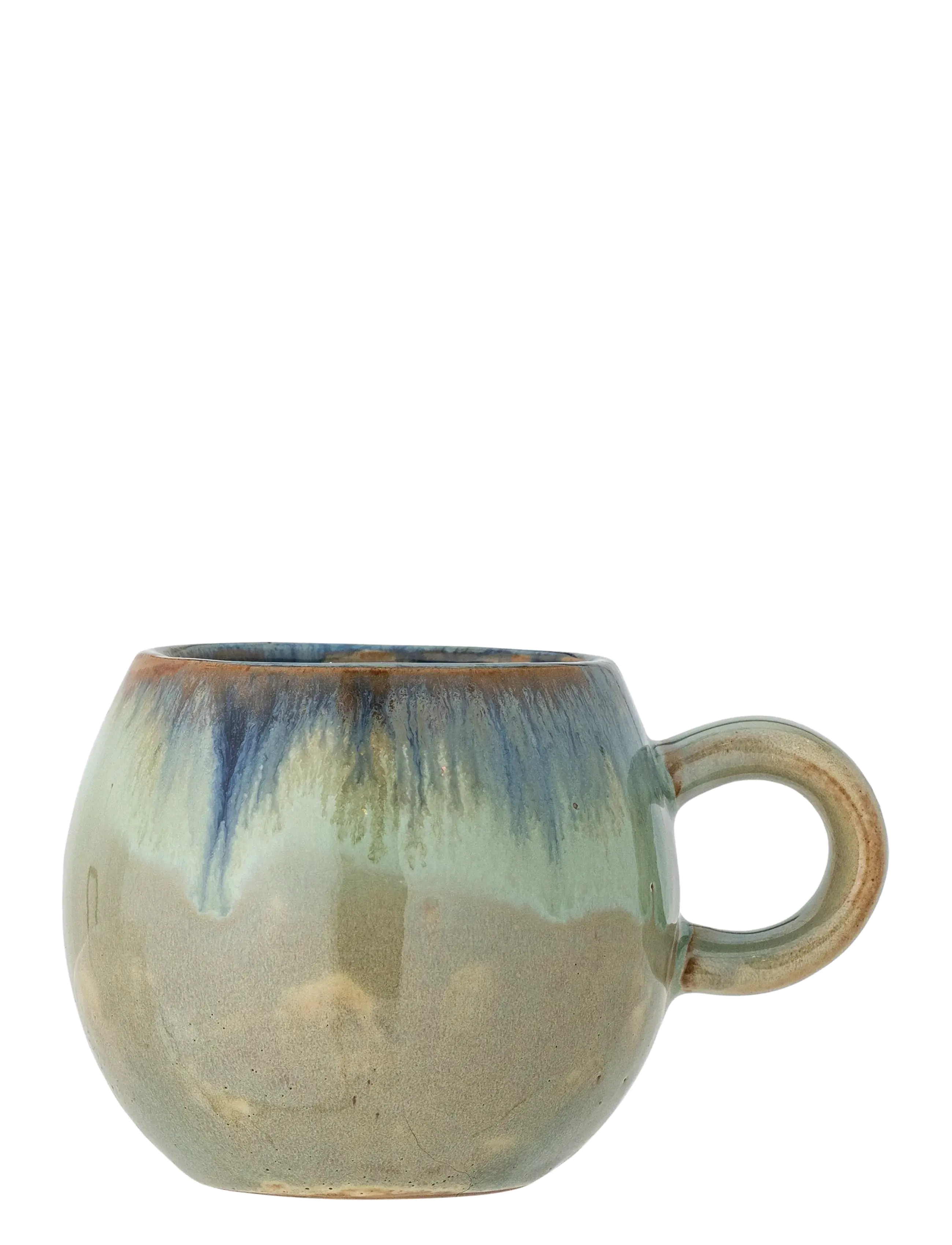 Bloomingville Paula Kop, Grøn - Muggar & Koppar - GREEN / yellow