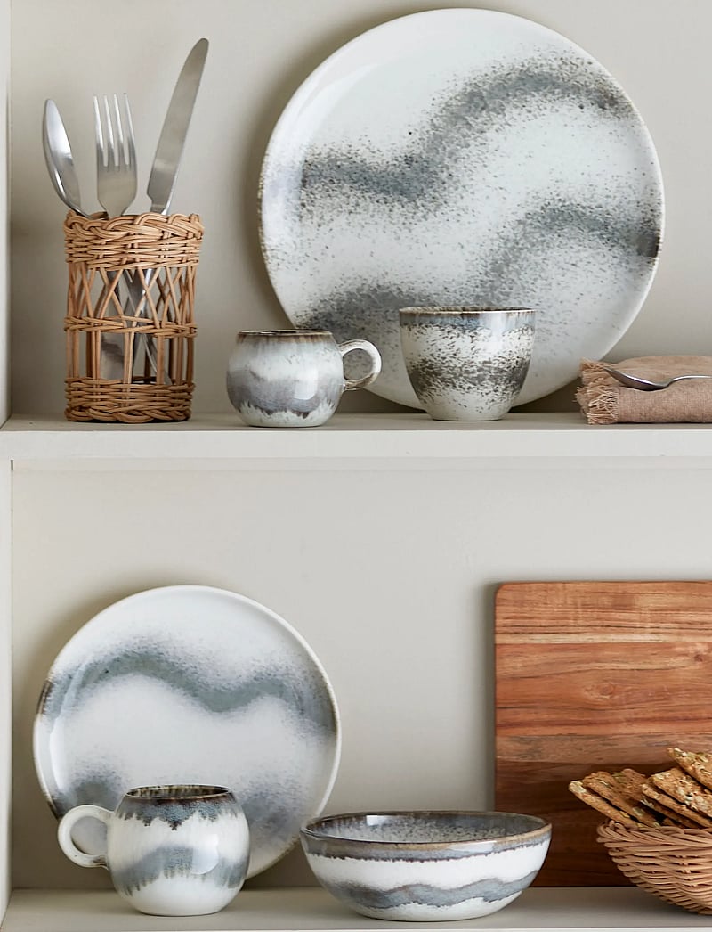 Bloomingville - Paula Cup - tekoppar - grey - 4