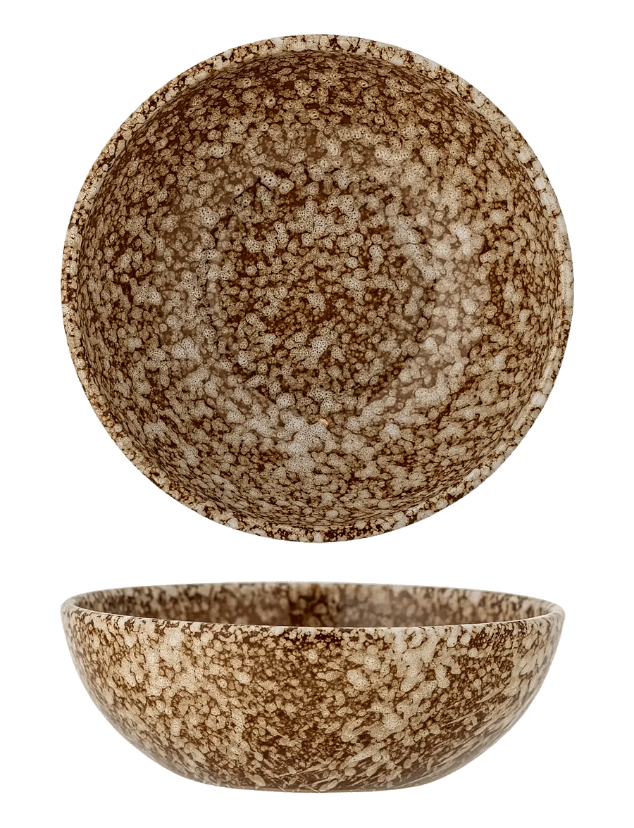 Bloomingville - Paula Bowl - servierschalen - brown - 1