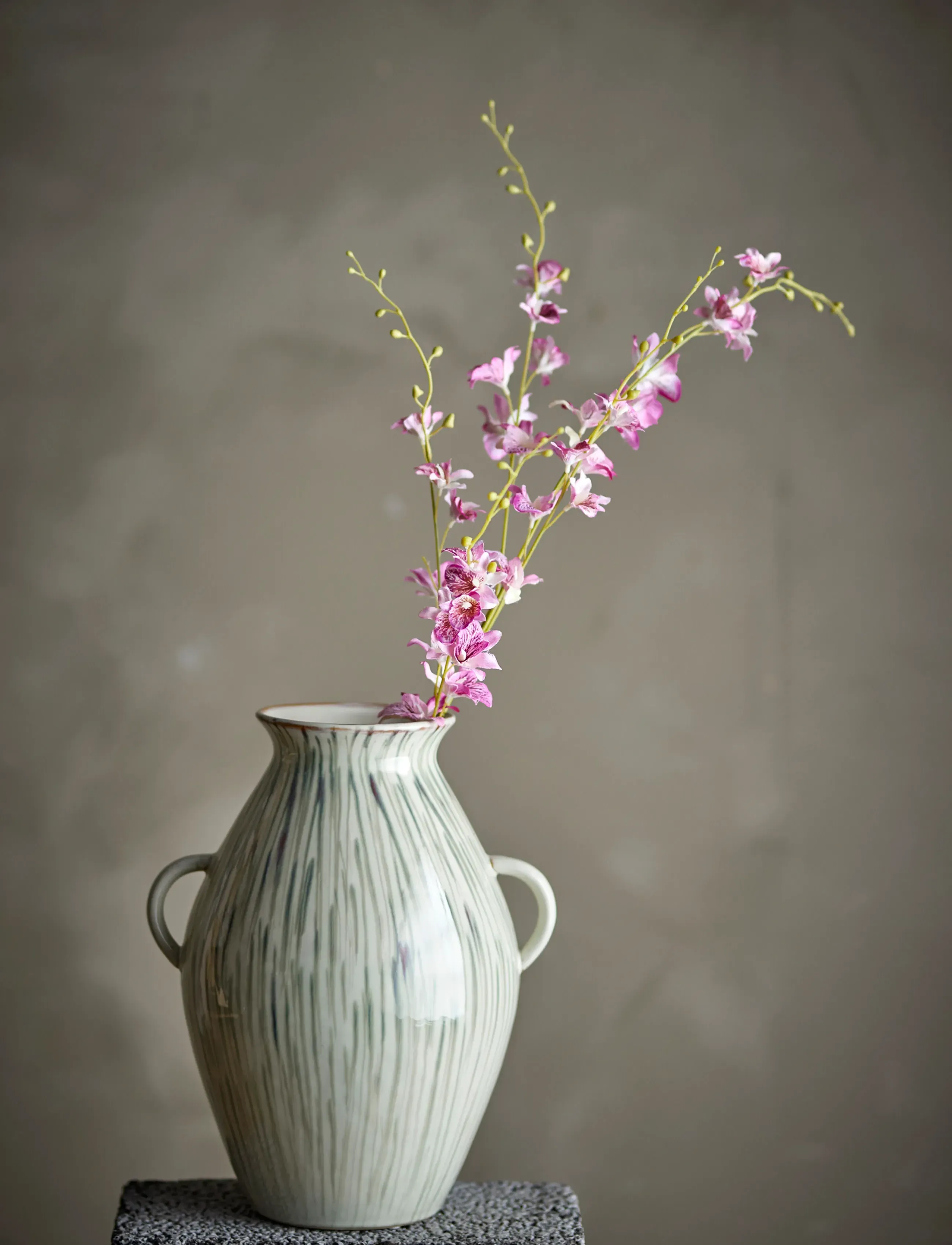 Bloomingville Orchid Stem, H109 cm, Decoration, Rosa - Dried & Fake Flowers, Homeware