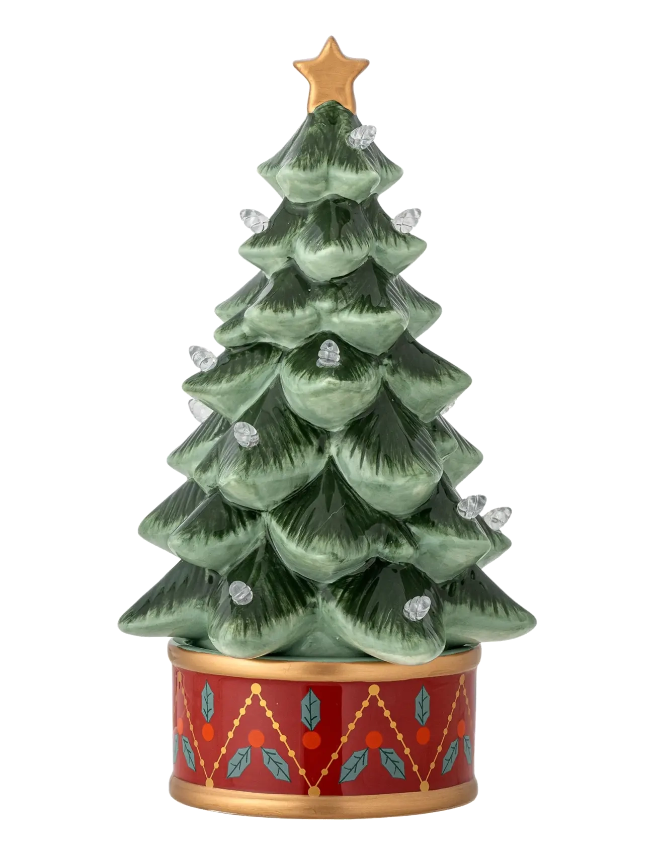 Bloomingville Fannie Deco Tree w/Light - Alles anzeigen - GREEN / green