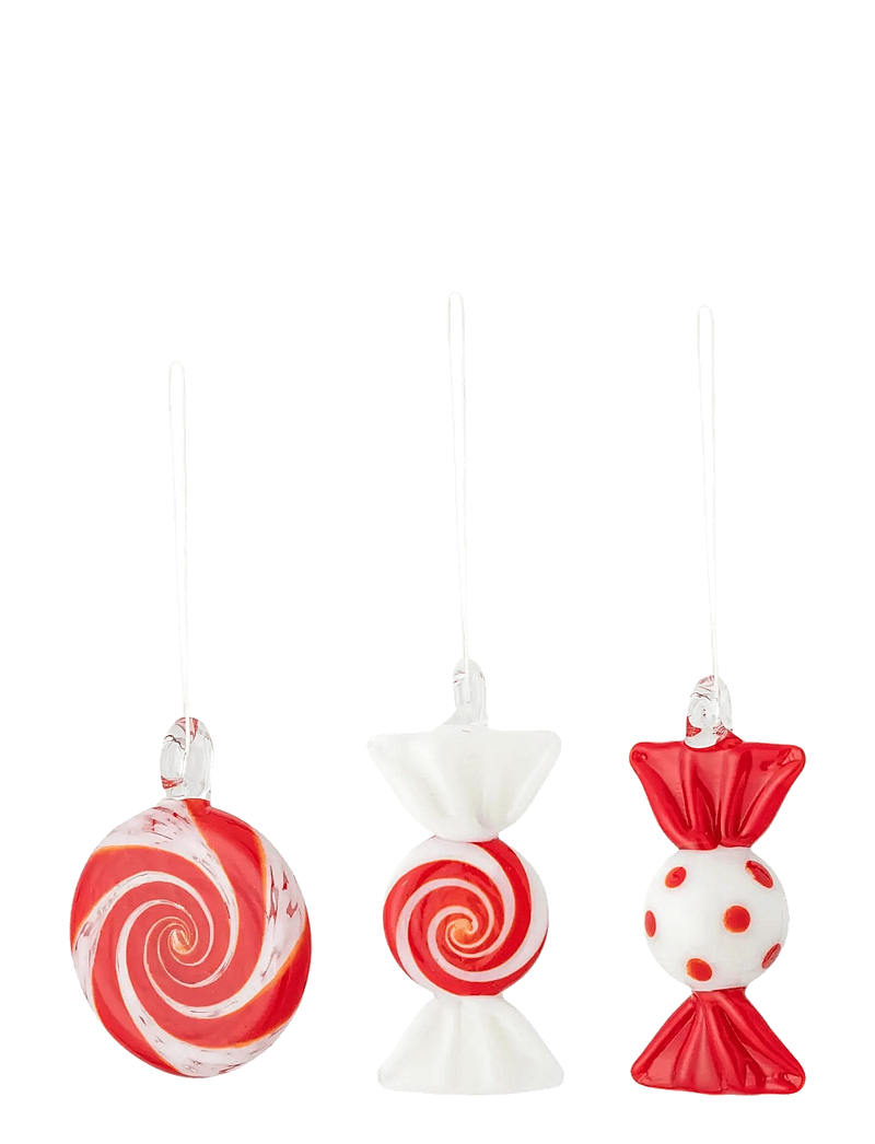 Bloomingville - Festive Ornament - lägsta priserna - red - 0