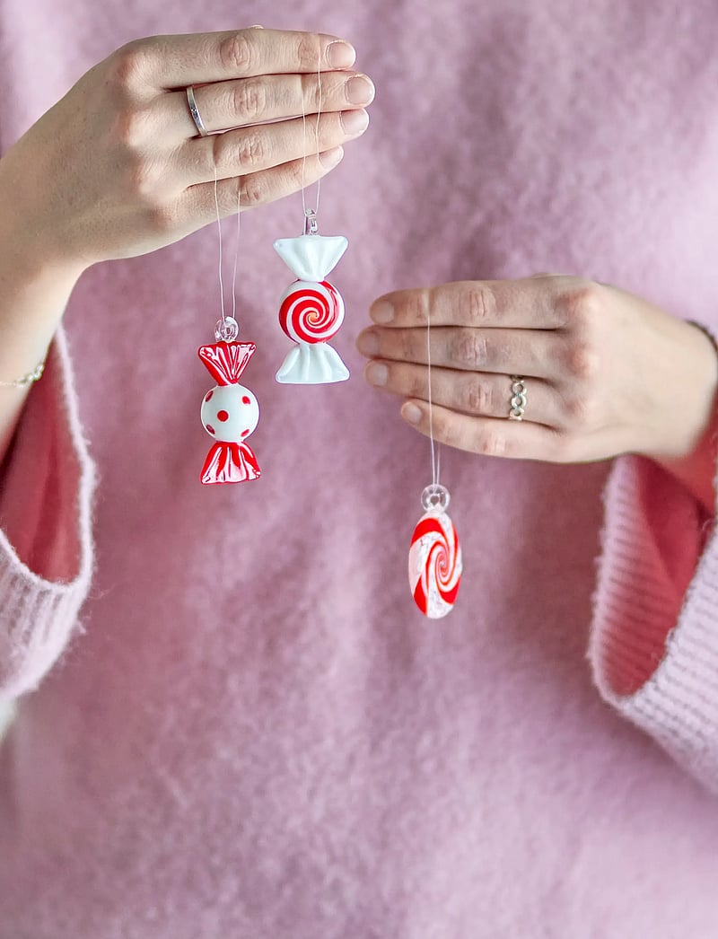 Bloomingville - Festive Ornament - lägsta priserna - red - 2