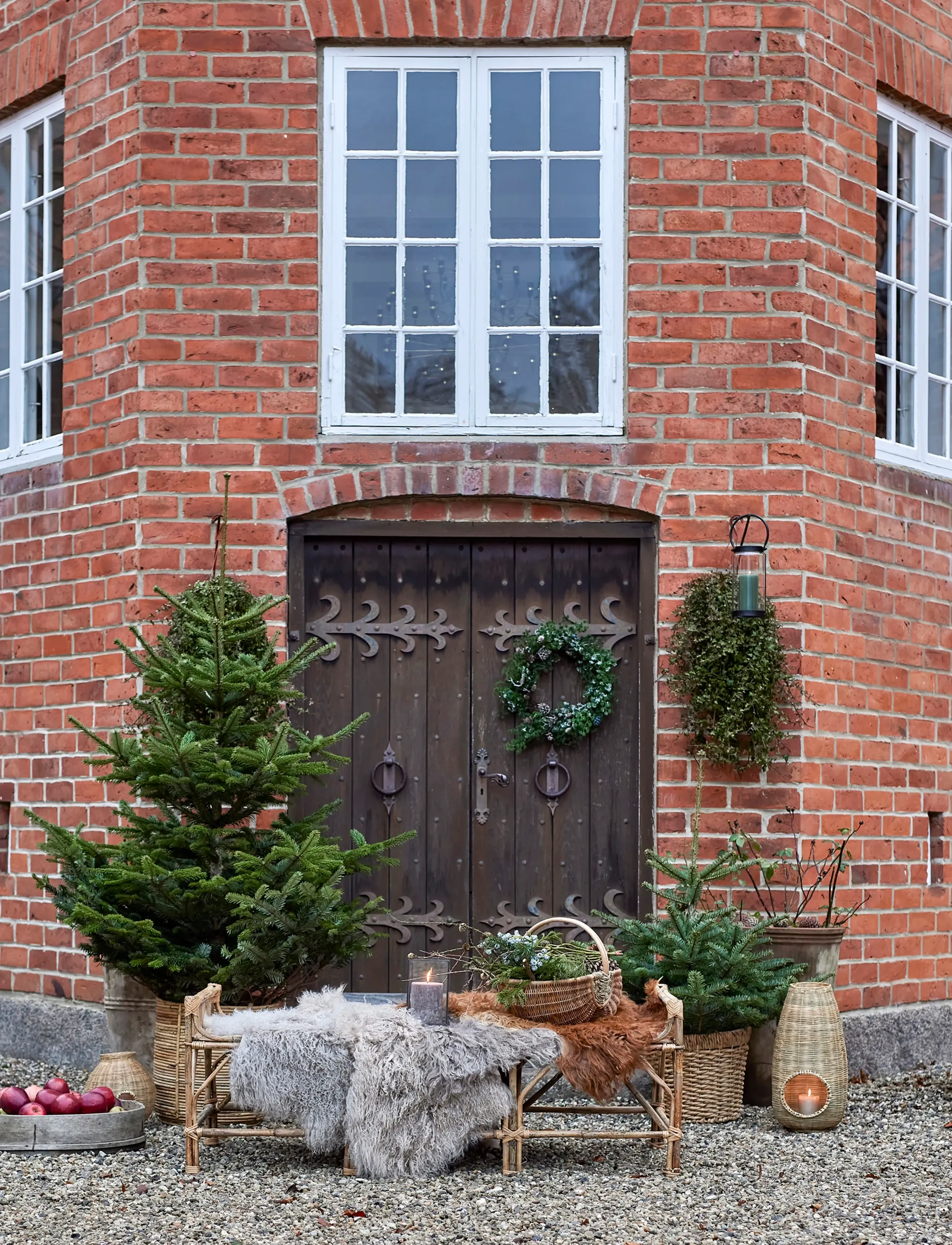 Bloomingville - Cedar Wreath - green - 3