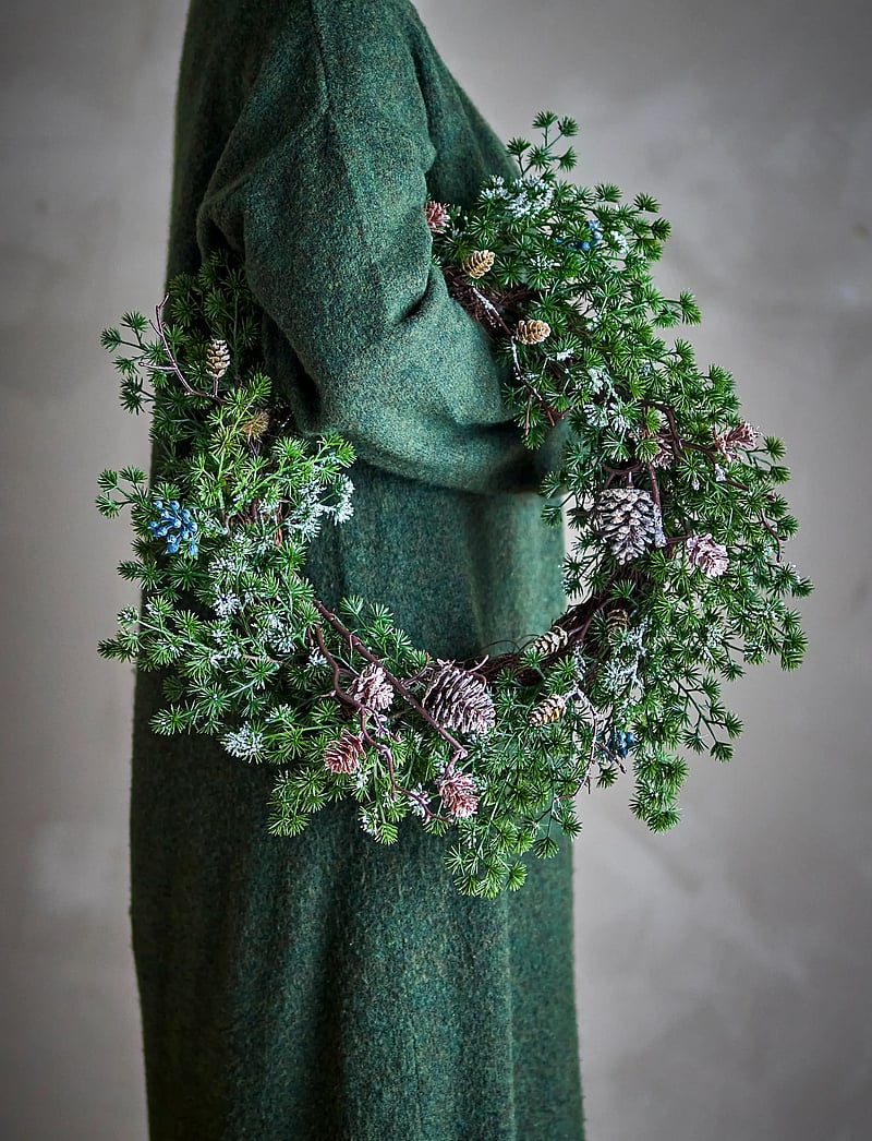 Bloomingville - Cedar Wreath - green - 5