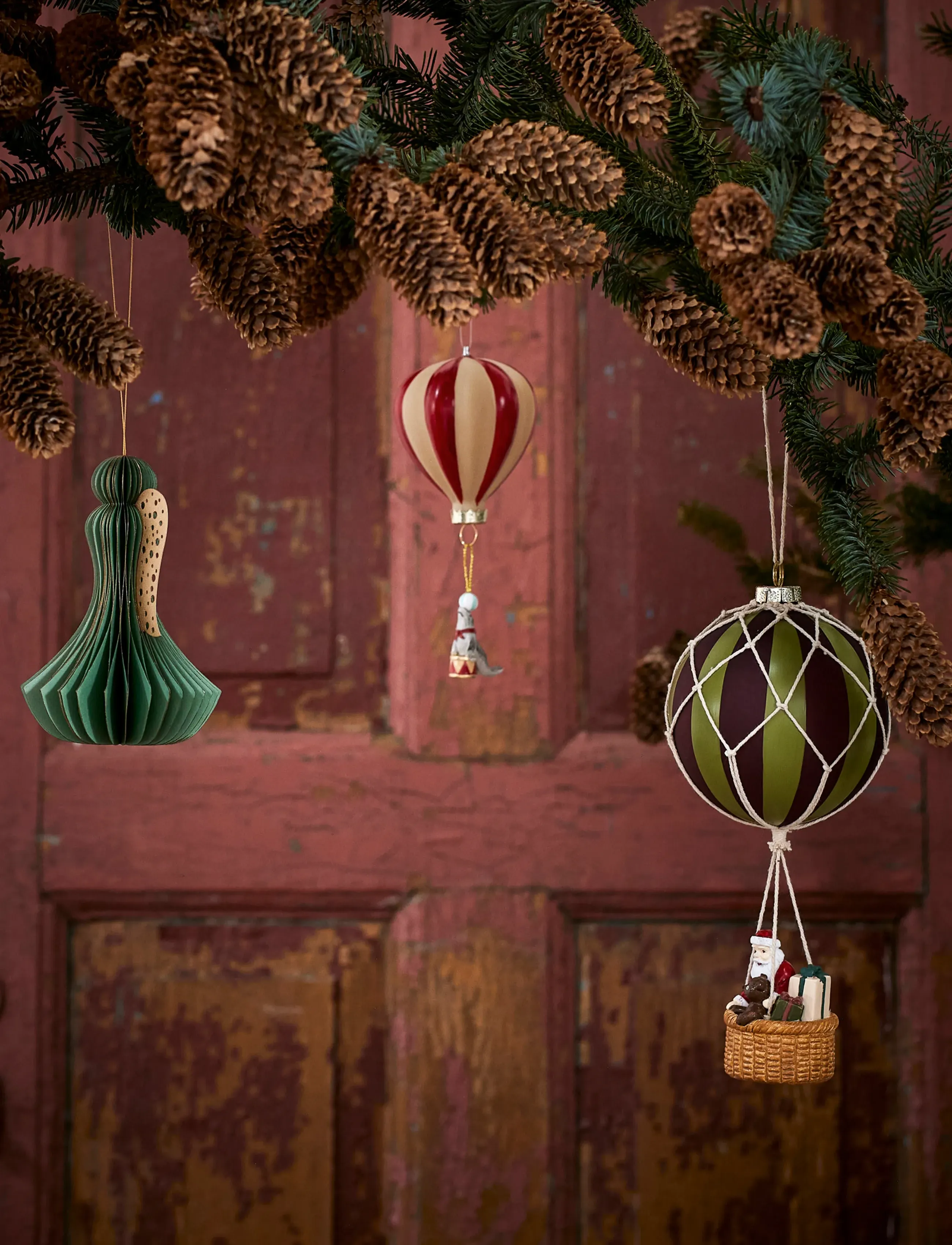 Bloomingville - Hettie Ornament - red - 3
