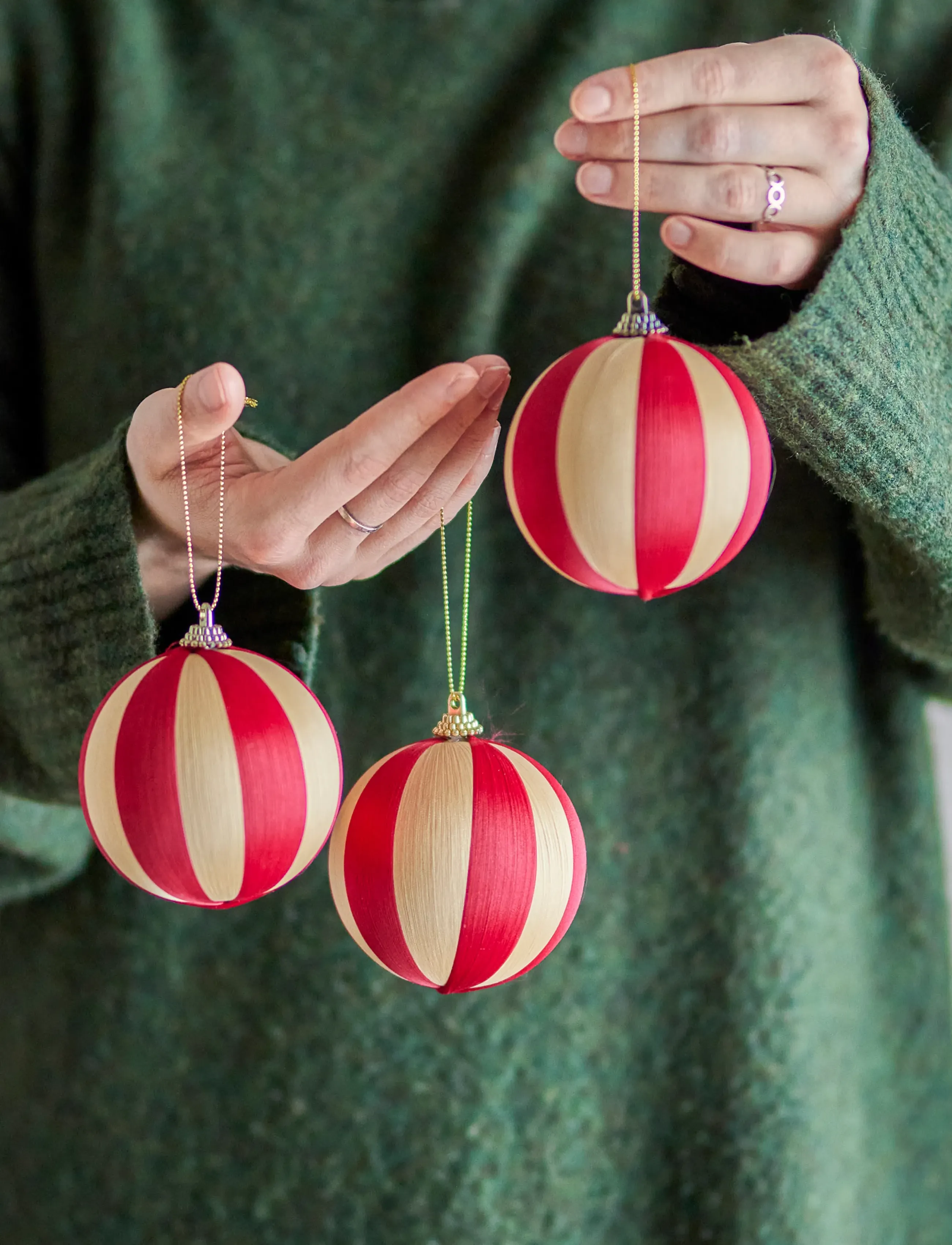 Bloomingville - Wynn Ornament - red - 4