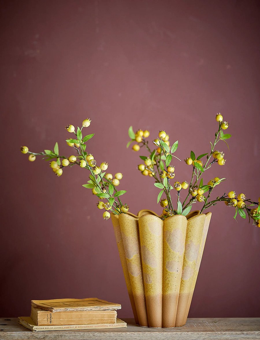 Bloomingville - Penn Vase - geburtstagsgeschenke - yellow - 2
