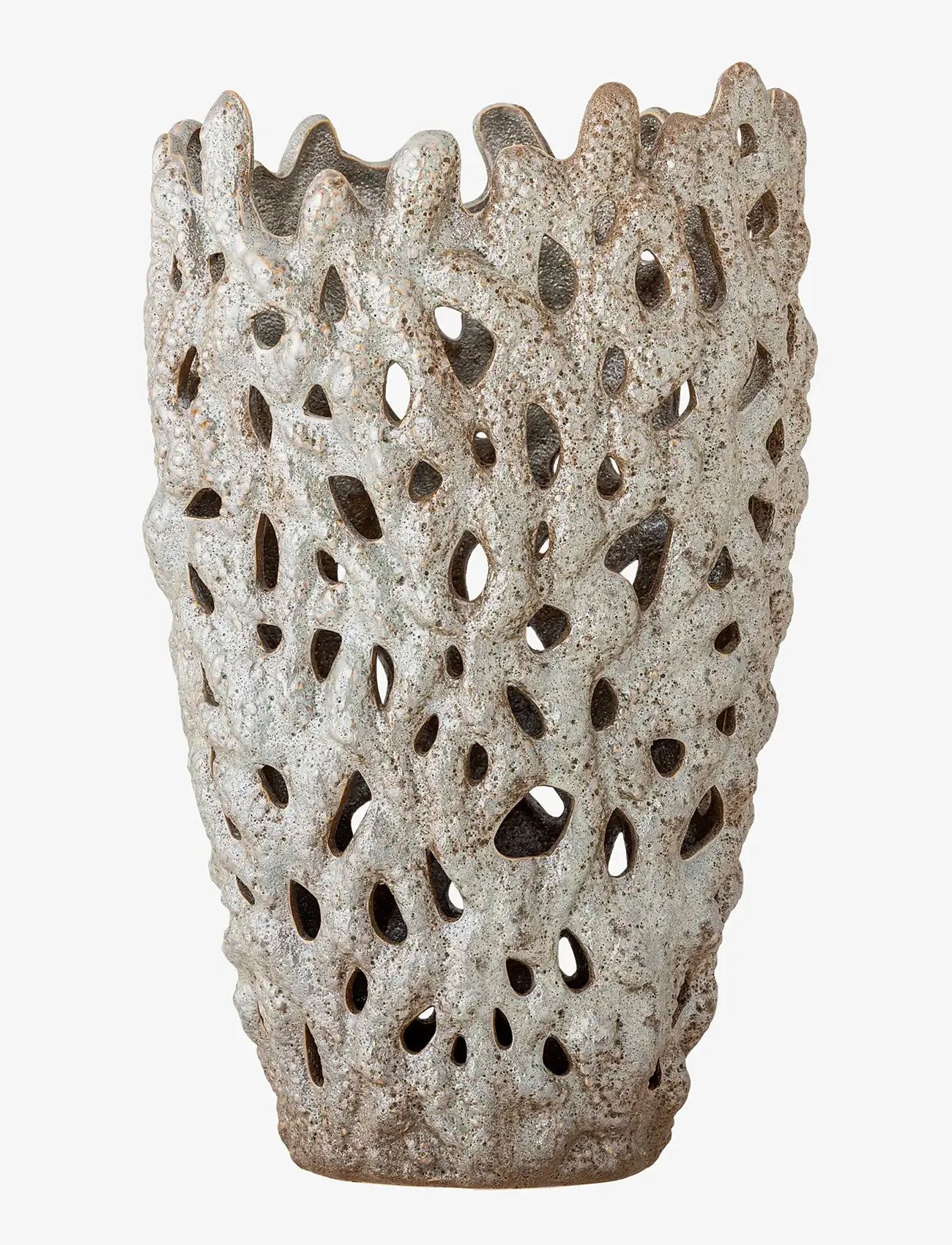 Bloomingville - Eunice Deco Vase - white - 1