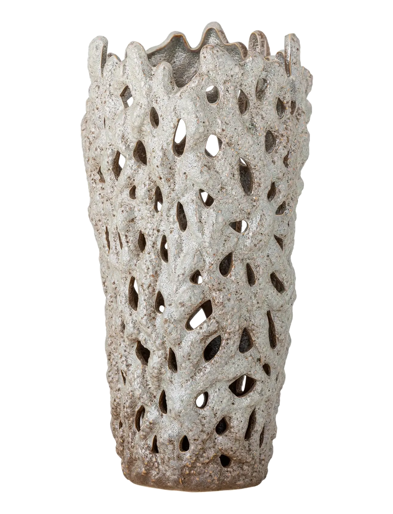 Bloomingville - Eunice Deco Vase - fødselsdagsgaver - white - 1