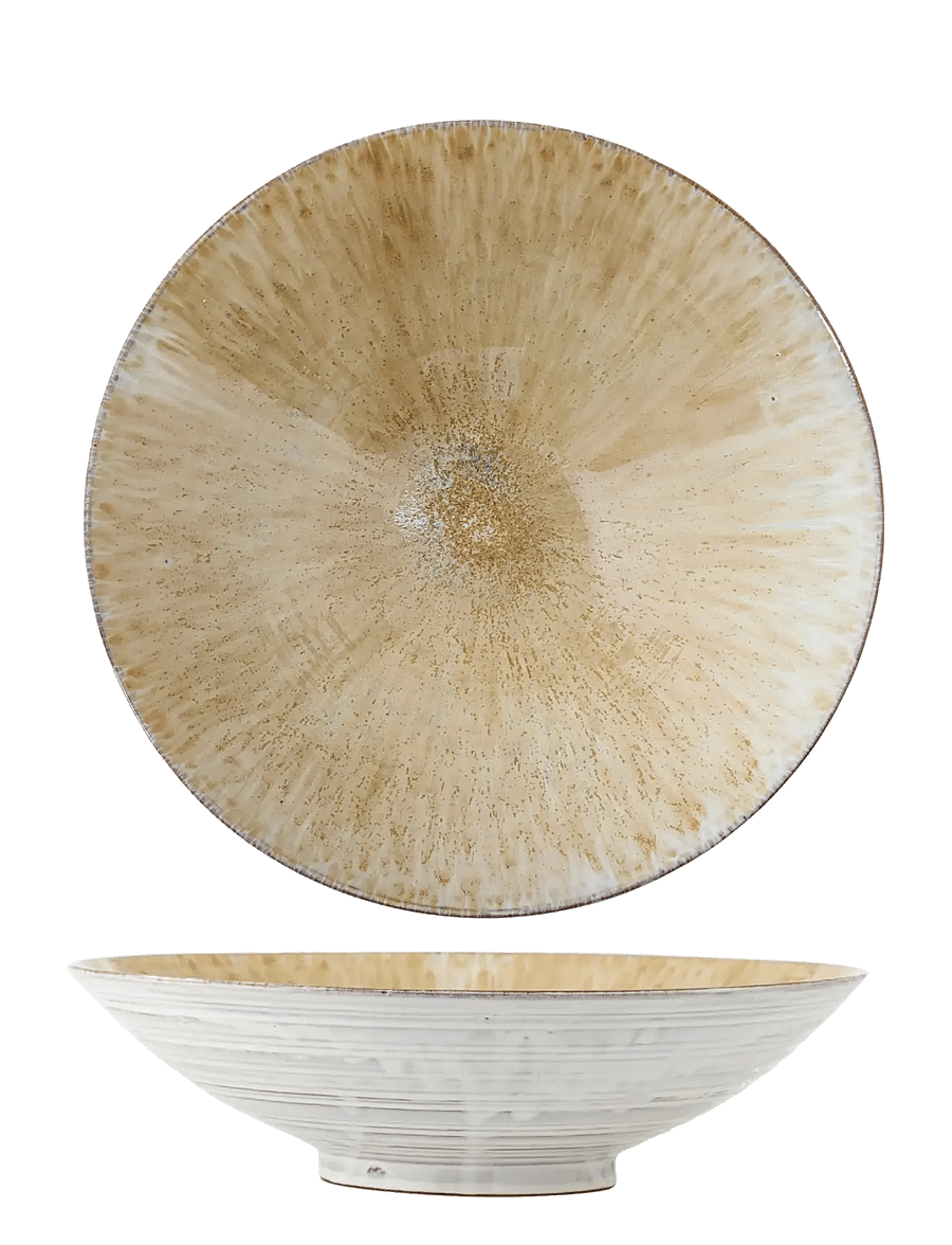 Bloomingville - Saskia Bowl - servierschalen - beige - 1