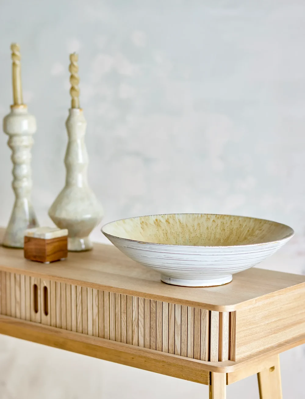 Bloomingville - Saskia Bowl - servierschalen - beige - 5