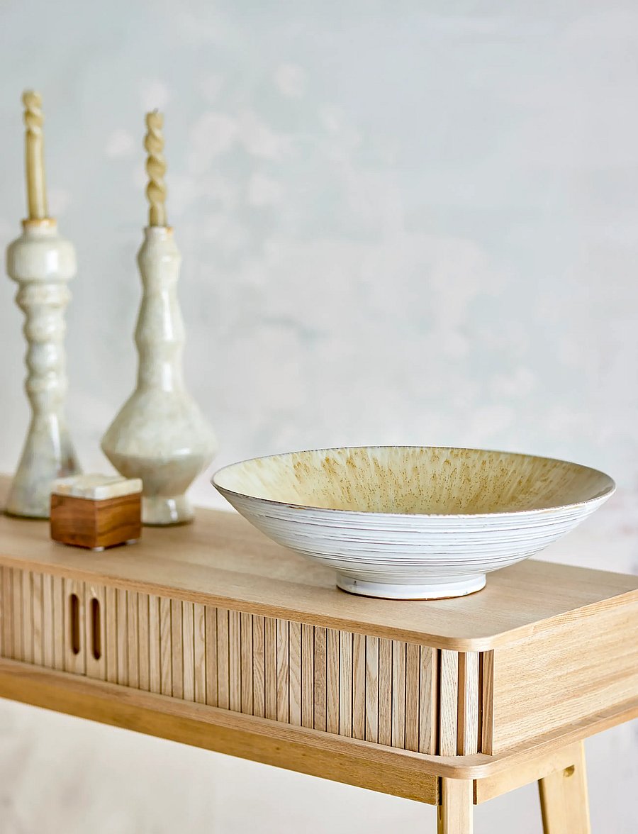 Bloomingville - Saskia Bowl - servierschalen - beige - 5