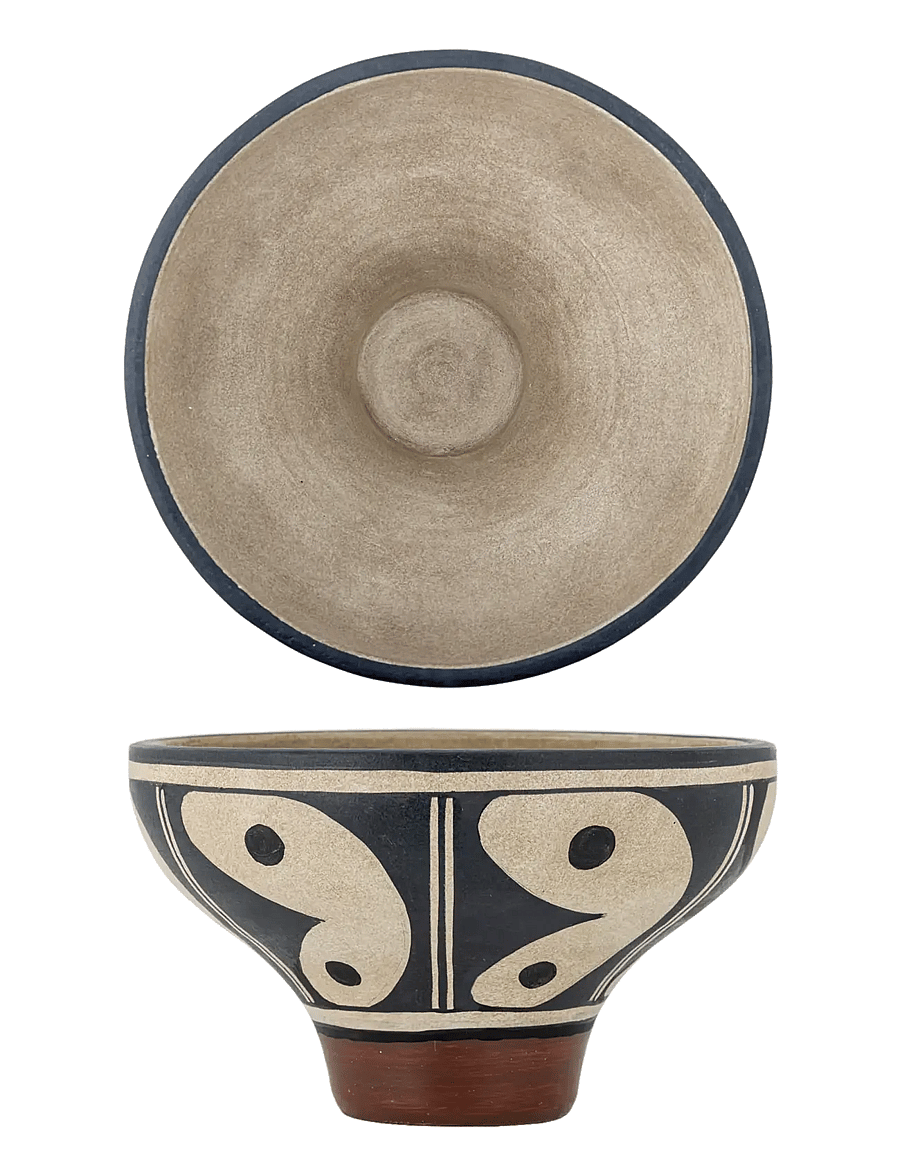 Bloomingville - Elfrida Bowl - servierschalen - black - 0