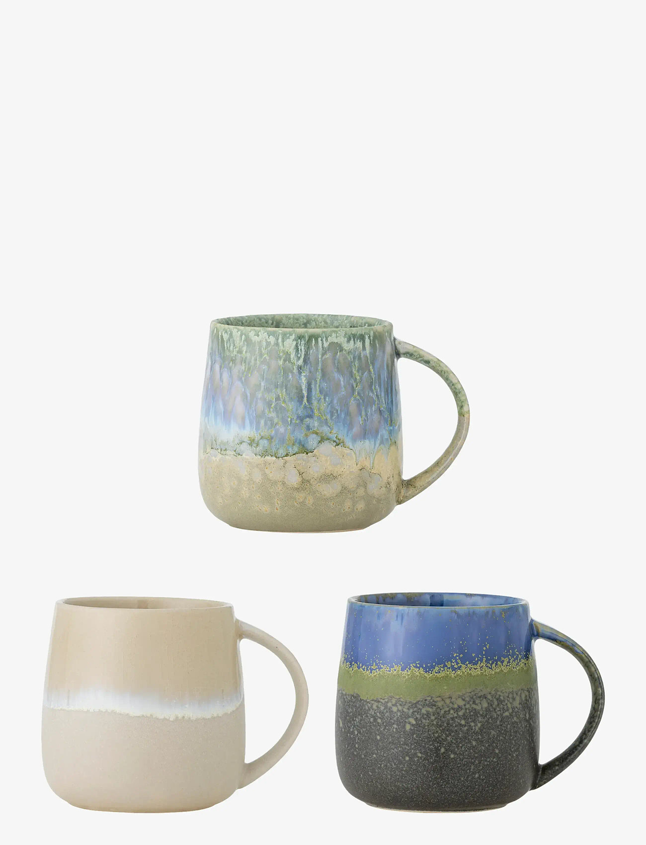 Bloomingville Cloe Mug - Kohvitassid - BLUE / multi
