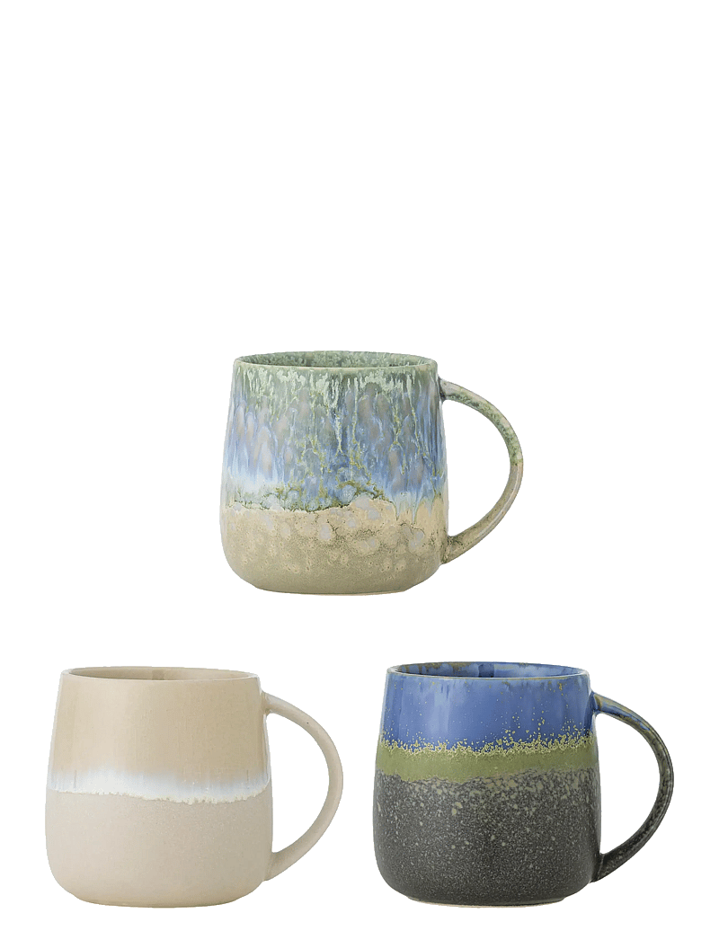 Bloomingville - Cloe Mug - osta hinna alusel - blue - 0