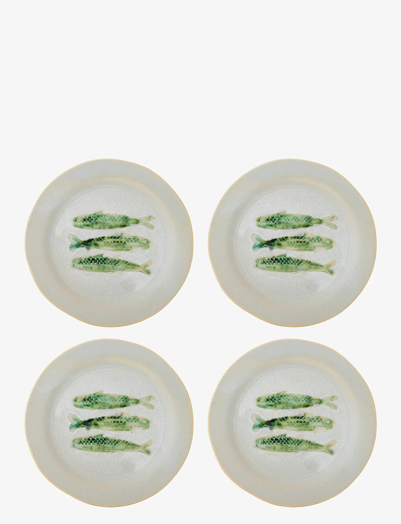 Bloomingville - Hadden Plate - frühstücksteller - green - 0