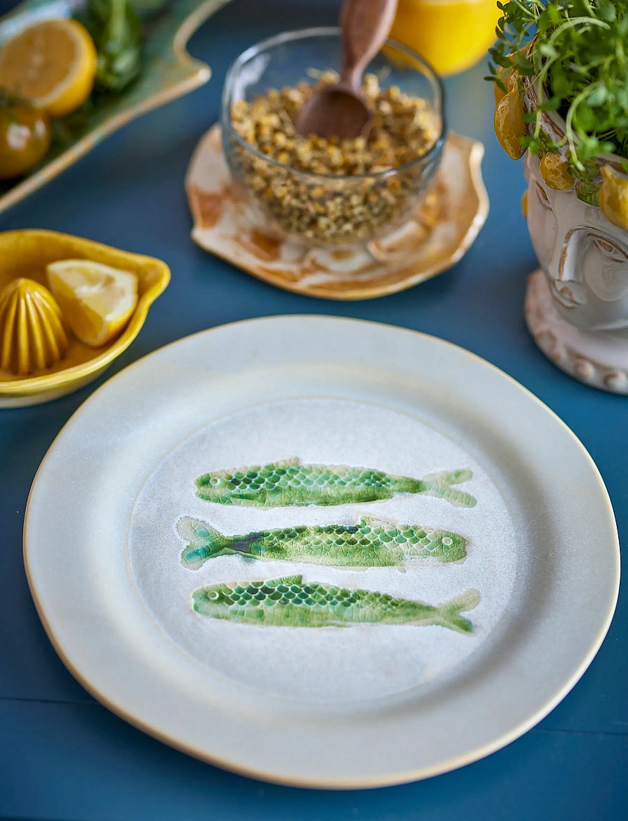 Bloomingville - Hadden Plate - frühstücksteller - green - 3