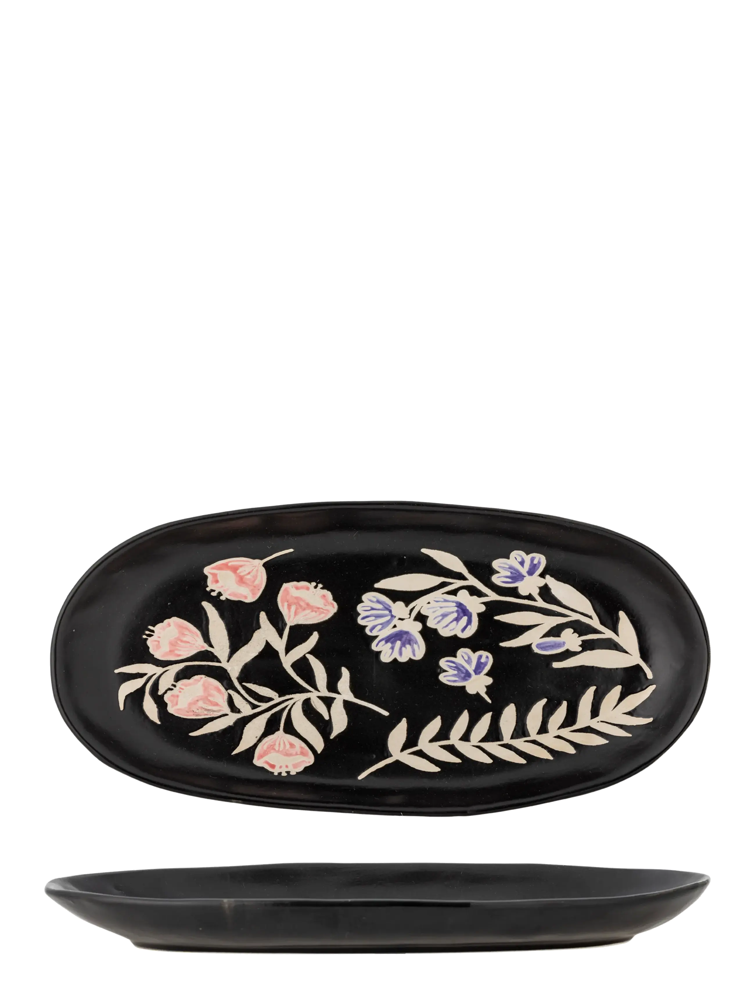 Bloomingville Amberly Serving Tray - Borddækning - BLACK / black