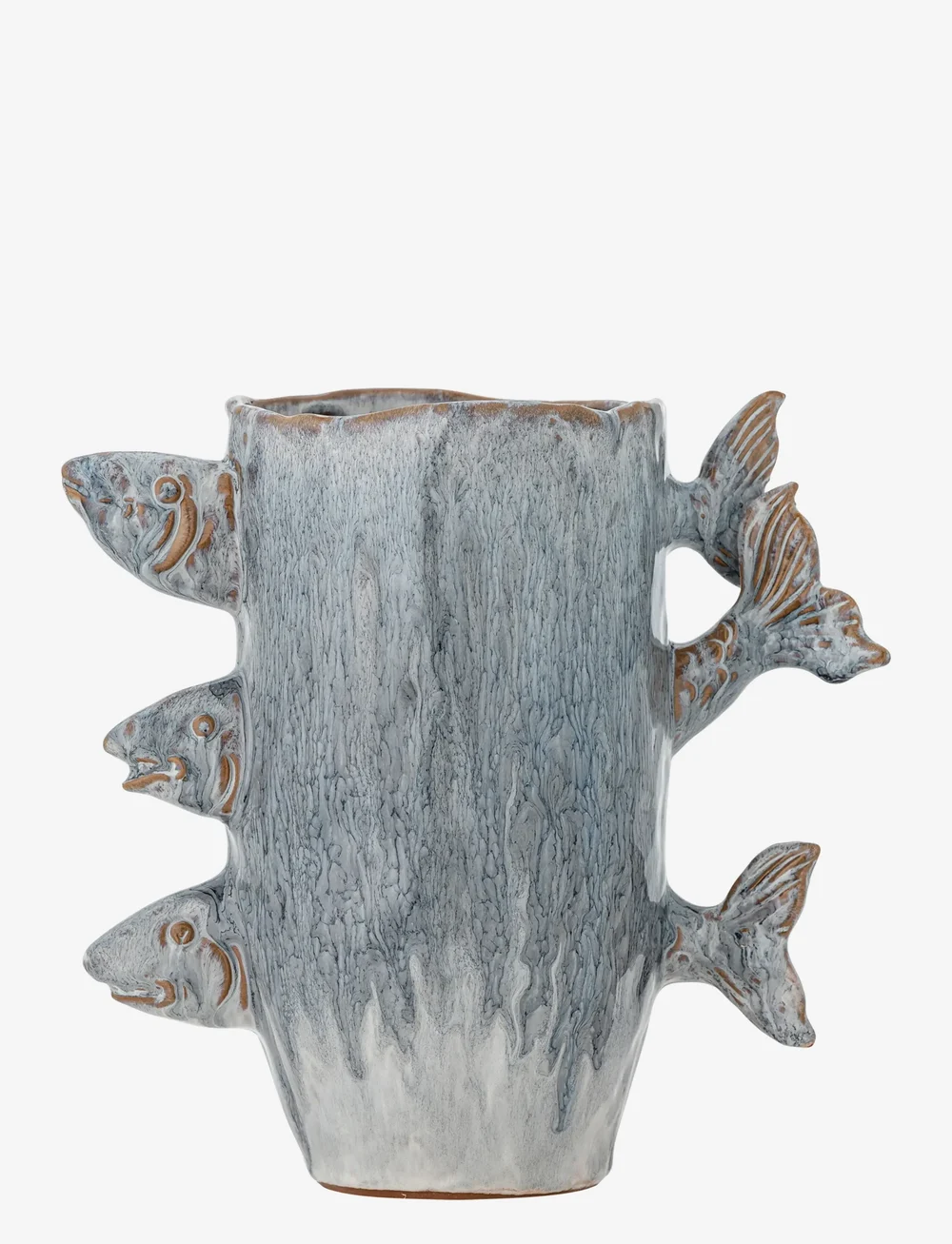 Bloomingville - Tace Vase - vasen - blue - 0