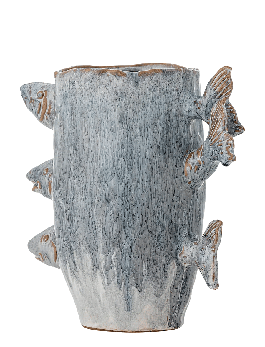 Bloomingville - Tace Vase - geburtstagsgeschenke - blue - 1