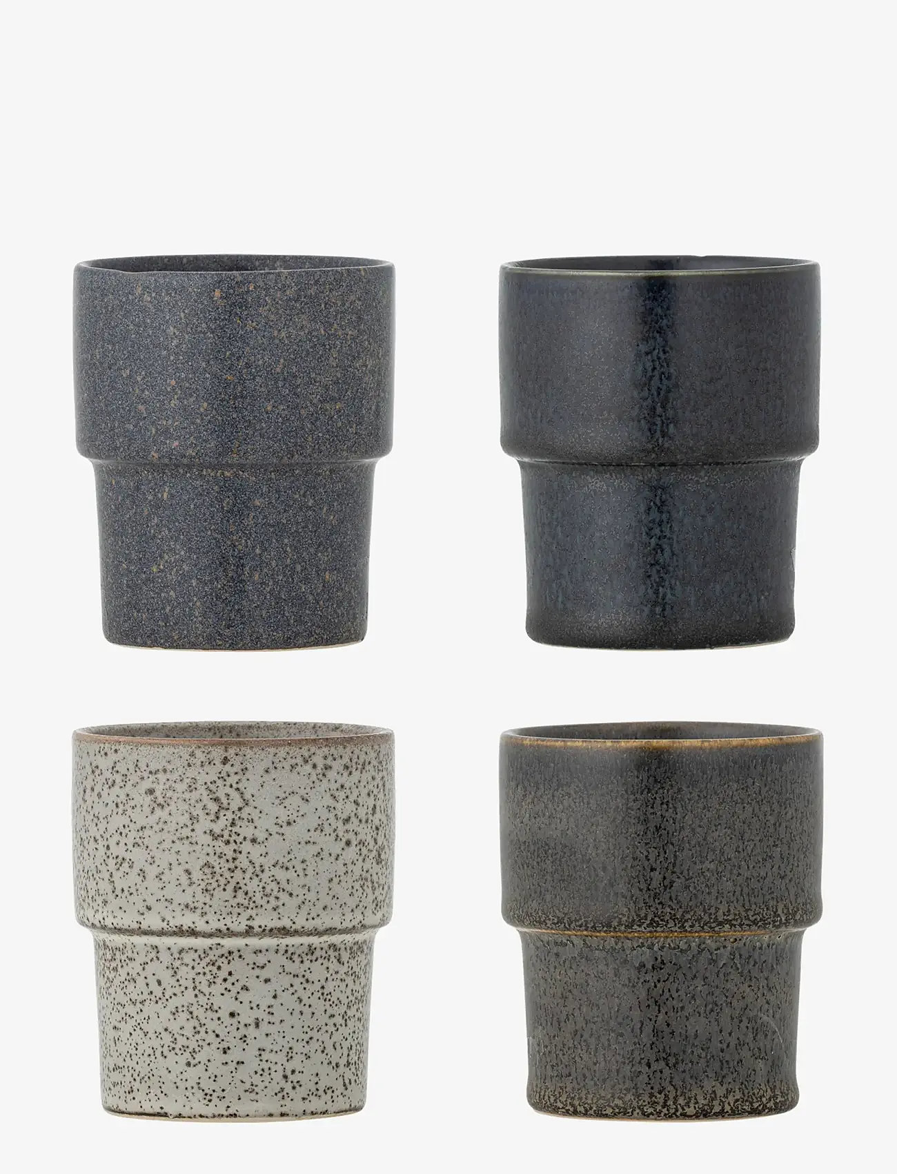 Bloomingville Ewan Cup - Servering - BROWN / grey