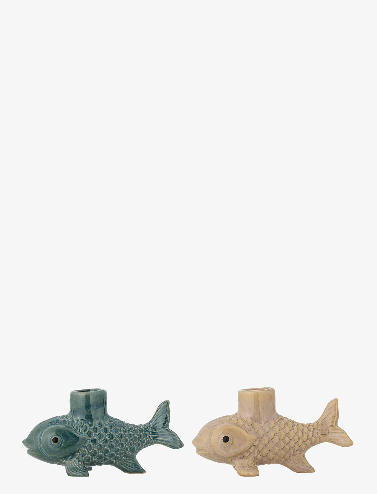 Bloomingville - Burne Candle Holder - candlesticks - green - 0